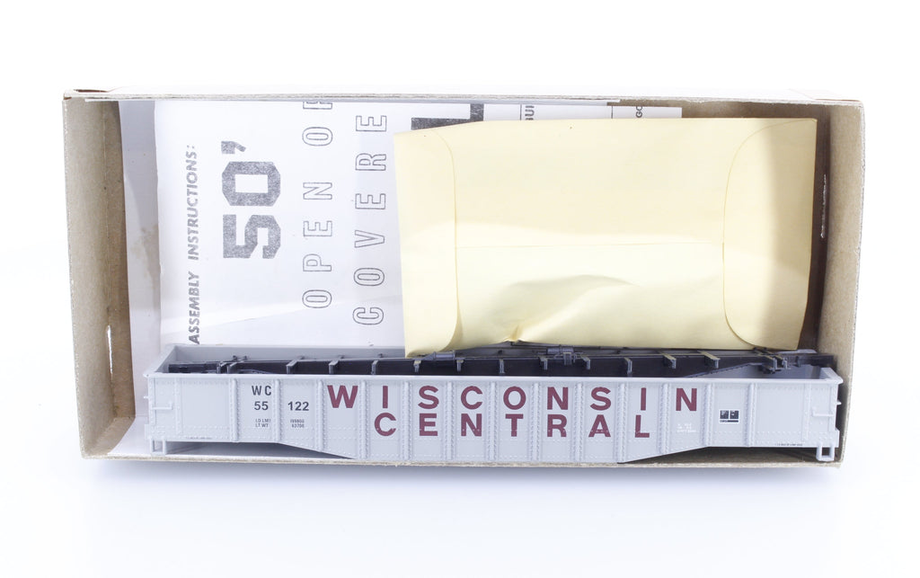 Athearn 1747 HO 50' Gondola Wisconsin Central (WC) 55122