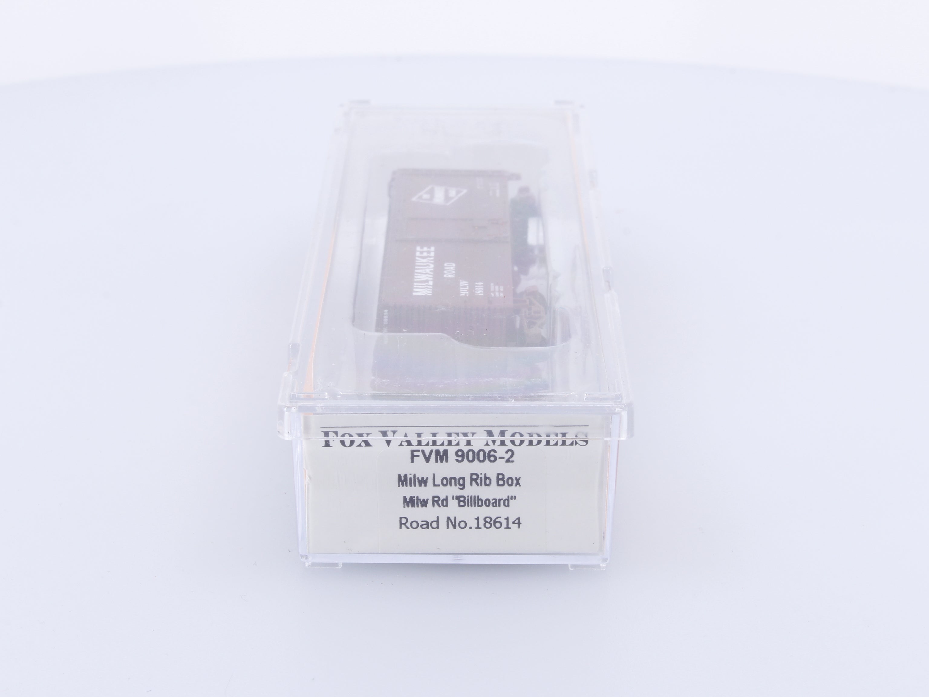 Fox Valley Models FVM 9006-2 N MILW Long Rib Box Car Milwaukee Road (MILW) 18614