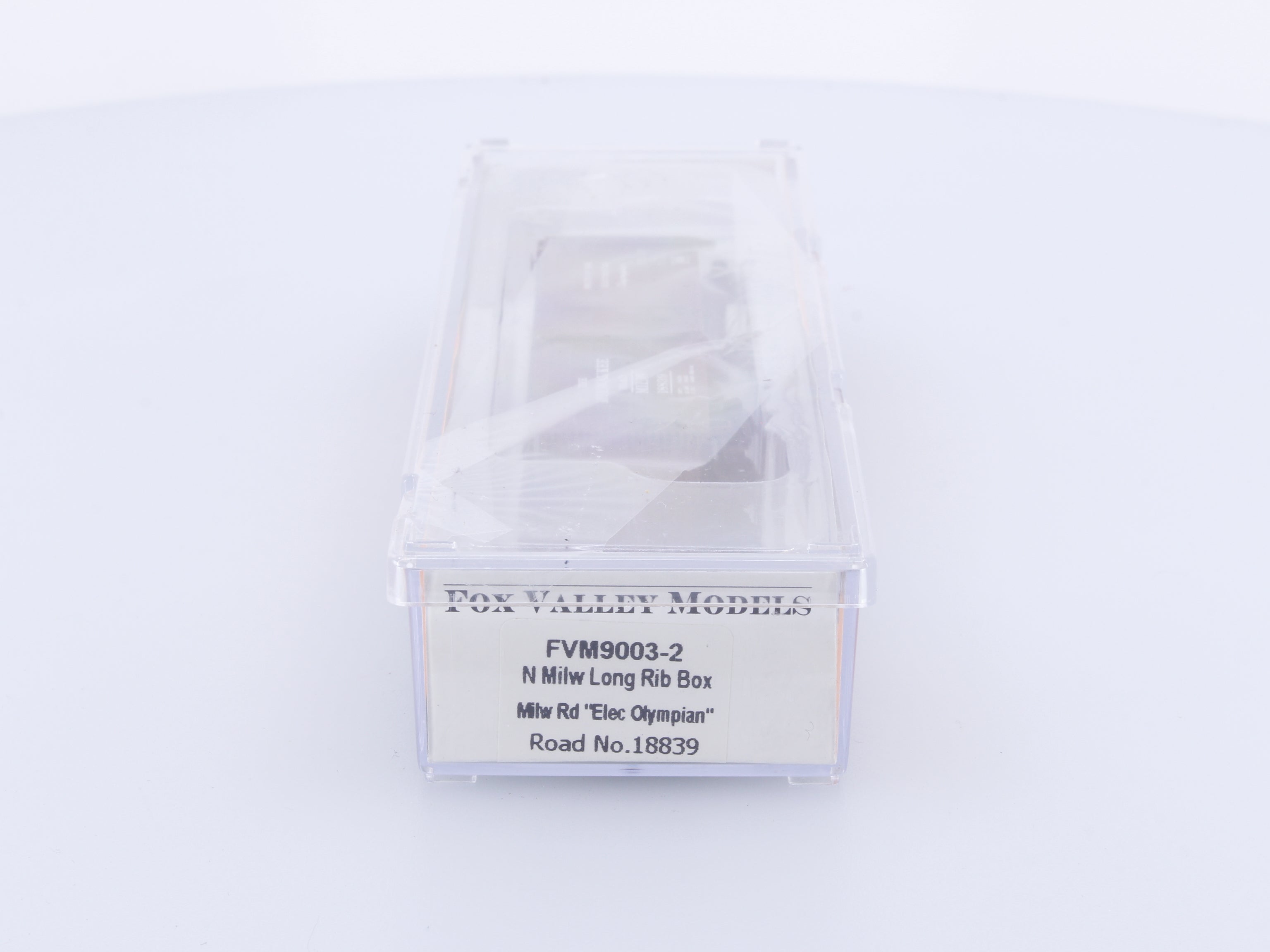 Fox Valley Models FVM 9003-2 N MILW Long Rib Box Car Milwaukee Road (MILW) 18839
