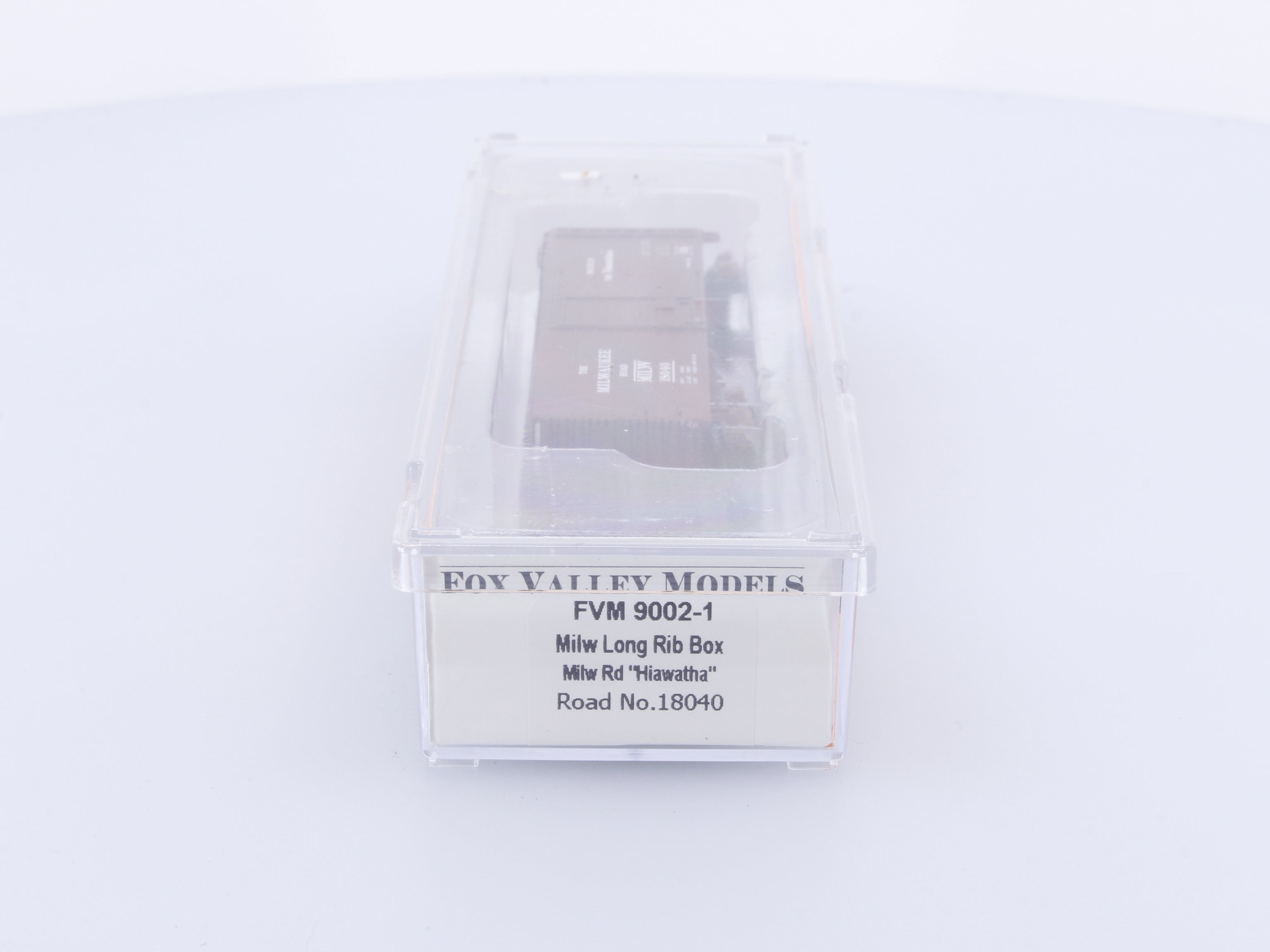 Fox Valley Models FVM 9002-1 N MILW Long Rib Box Car Milwaukee Road (MILW) 18040