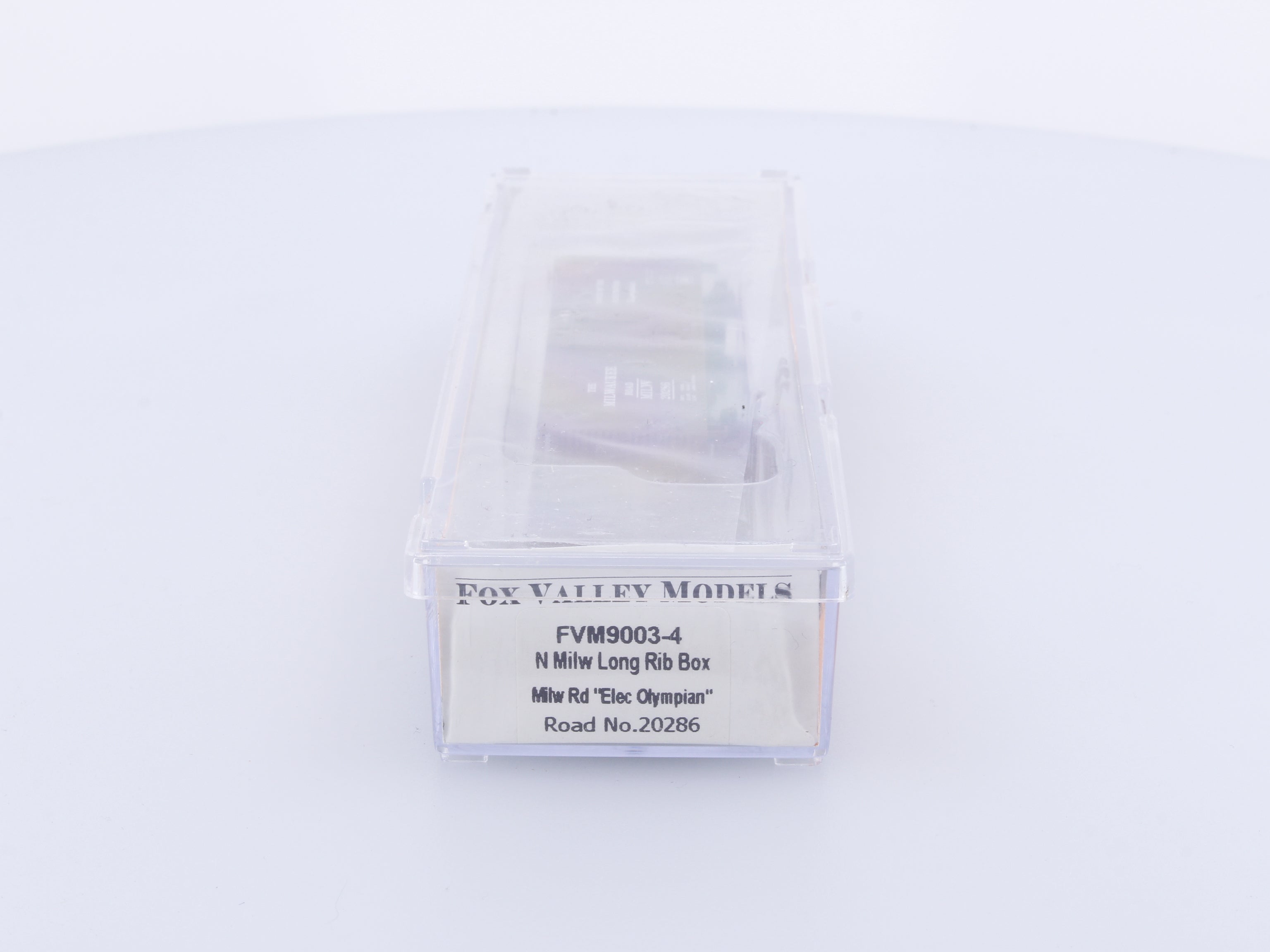 Fox Valley Models FVM 9003-4 N MILW Long Rib Box Car Milwaukee Road (MILW) 20286