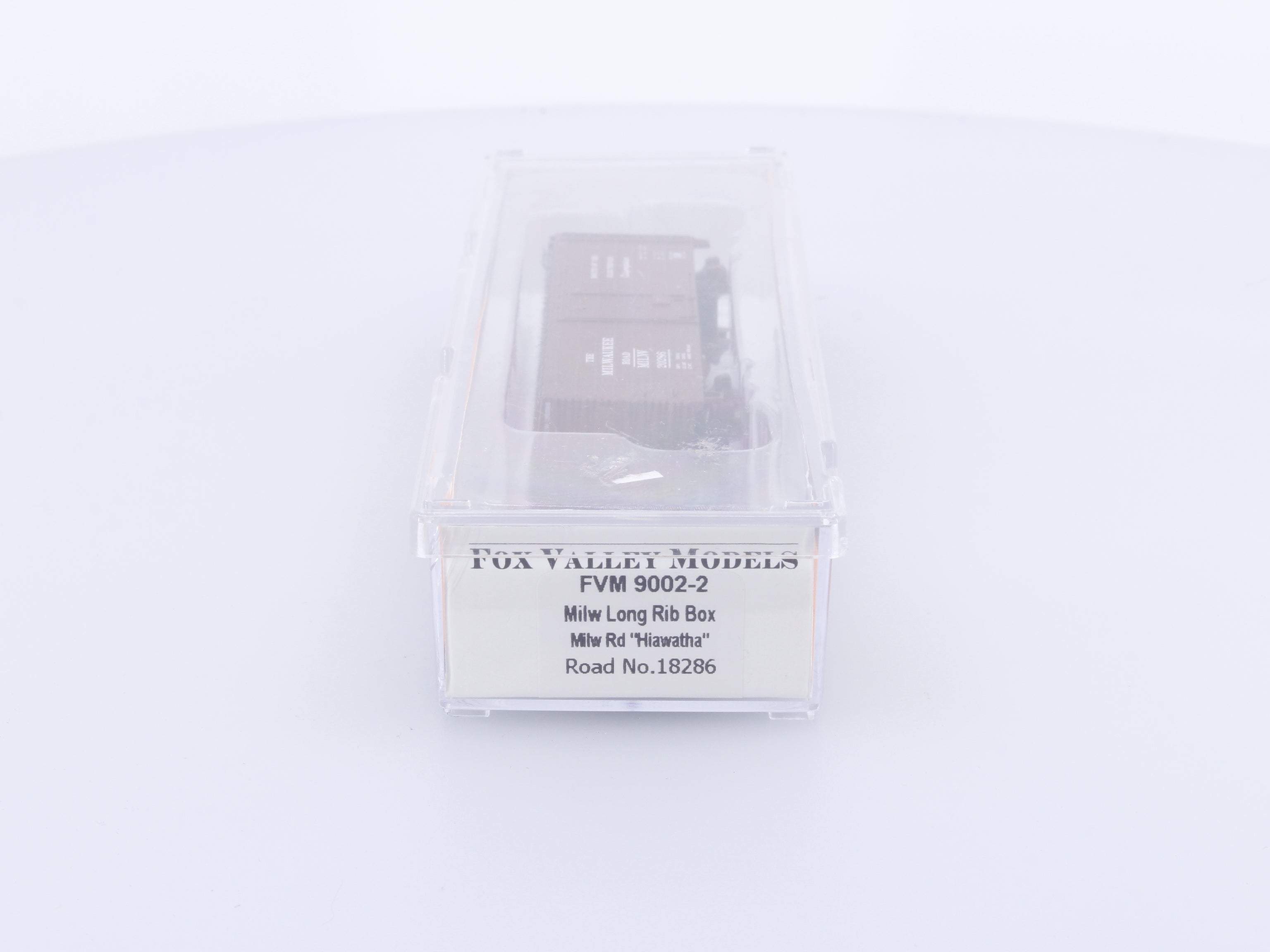 Fox Valley Models FVM 9002-2 N MILW Long Rib Box Car Milwaukee Road (MILW) 18286
