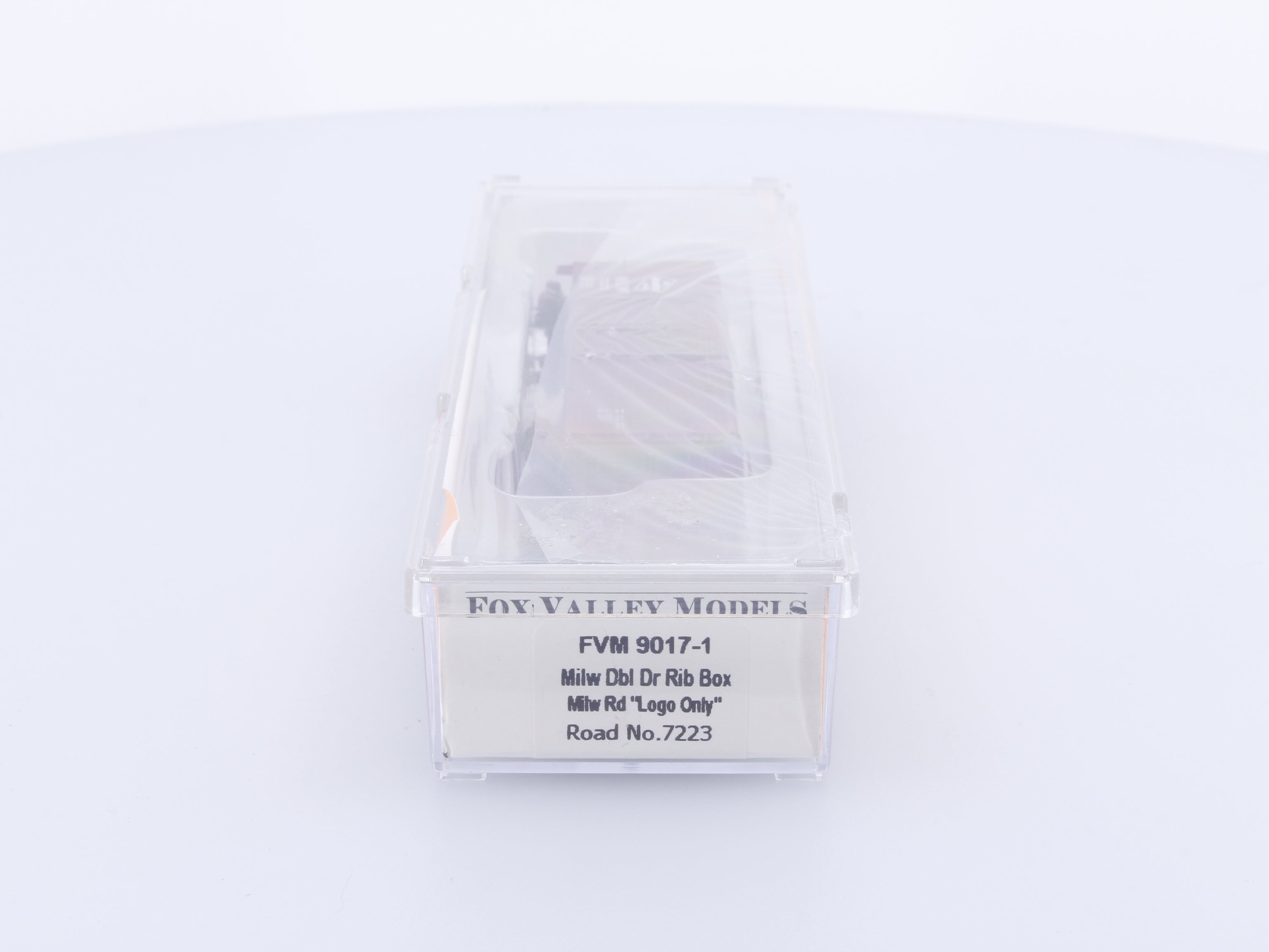 Fox Valley Models FVM 9017-1 N MILW Double Door Rib Box Car Milwaukee Road (MILW) 7223