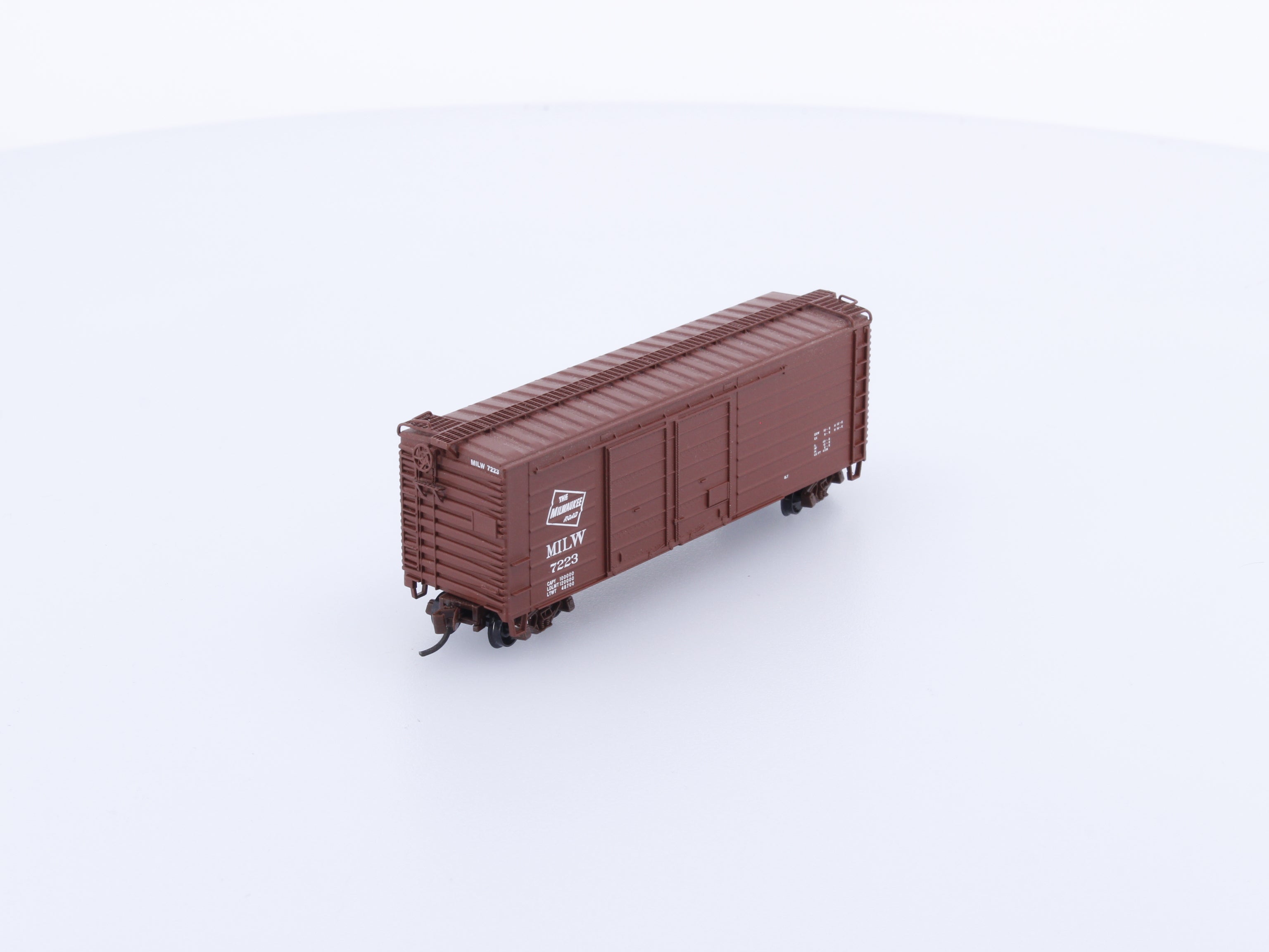 Fox Valley Models FVM 9017-1 N MILW Double Door Rib Box Car Milwaukee Road (MILW) 7223