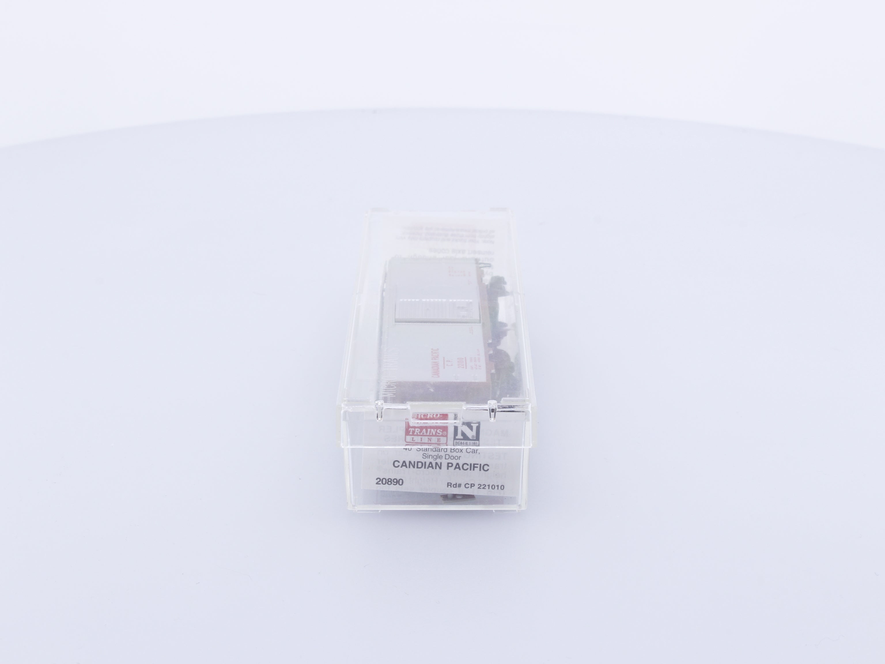 Micro Trains 20890 N Boxcar, 40', PS-1 Canadian Pacific (CP) 221009 (#2)