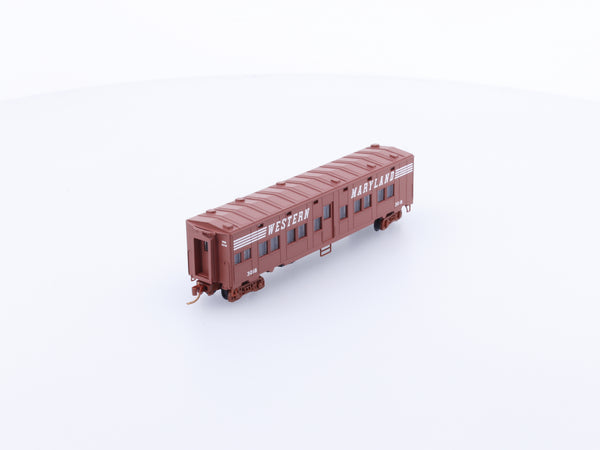 Micro Trains 11600040 N Passenger Car, Troop Transport Western Maryland , 3018