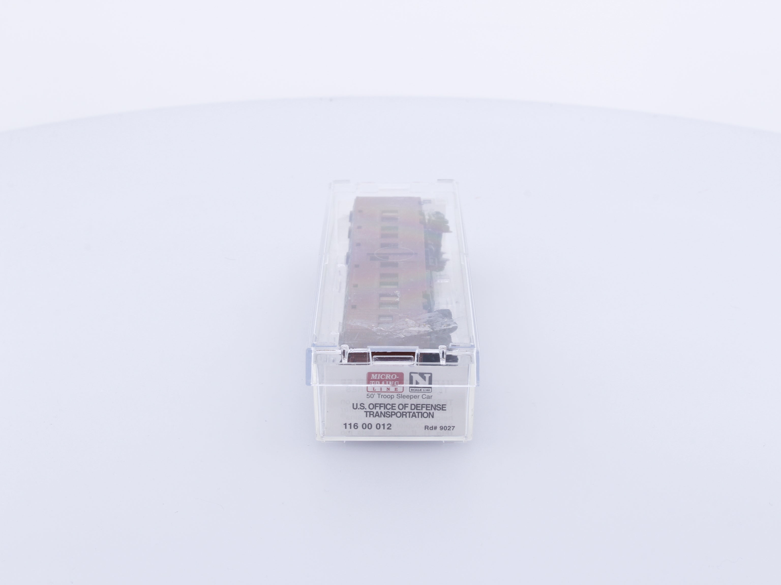 Micro Trains 11600012 N Passenger Car, Troop Transport Pullman , Â  9027