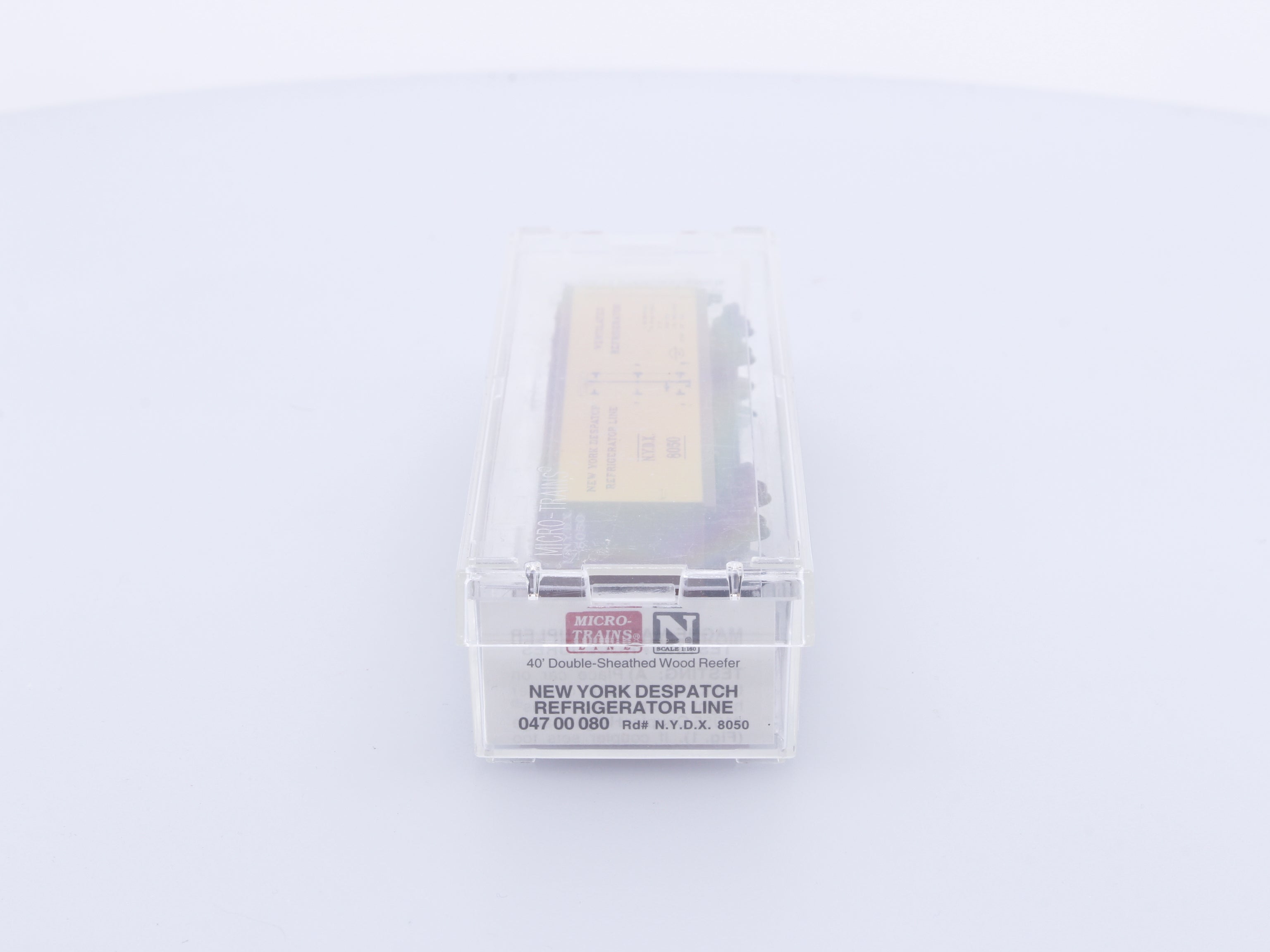 Micro Trains 04700080 N Reefer, 40', Wood Sheathed New York Despatch Refrigerator Line , NYDX 8050 (#2)