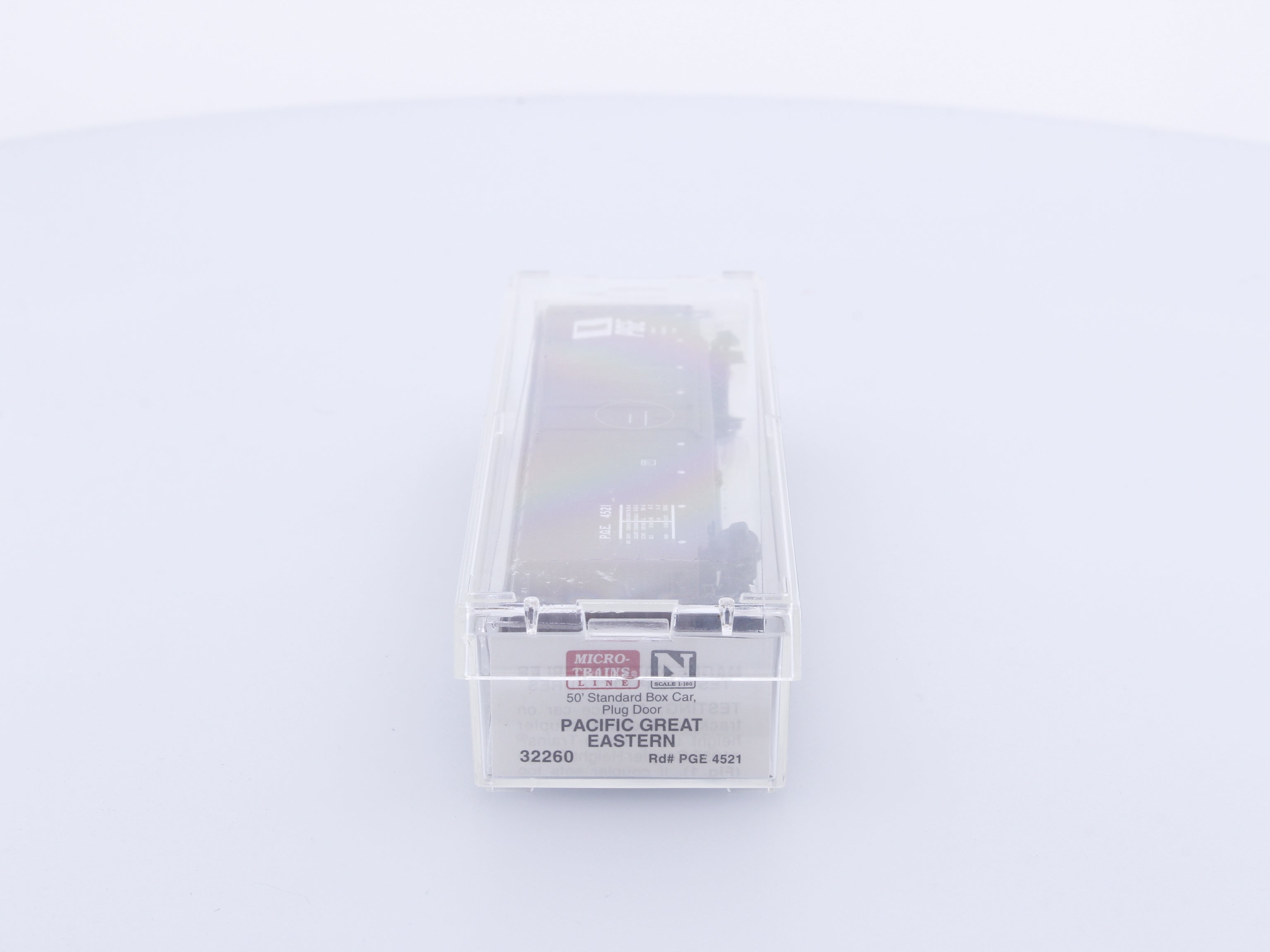 Micro Trains 32260 N Boxcar, 50', Steel, Plug Door Pacific Great Eastern (PGE) 4521 (#5)