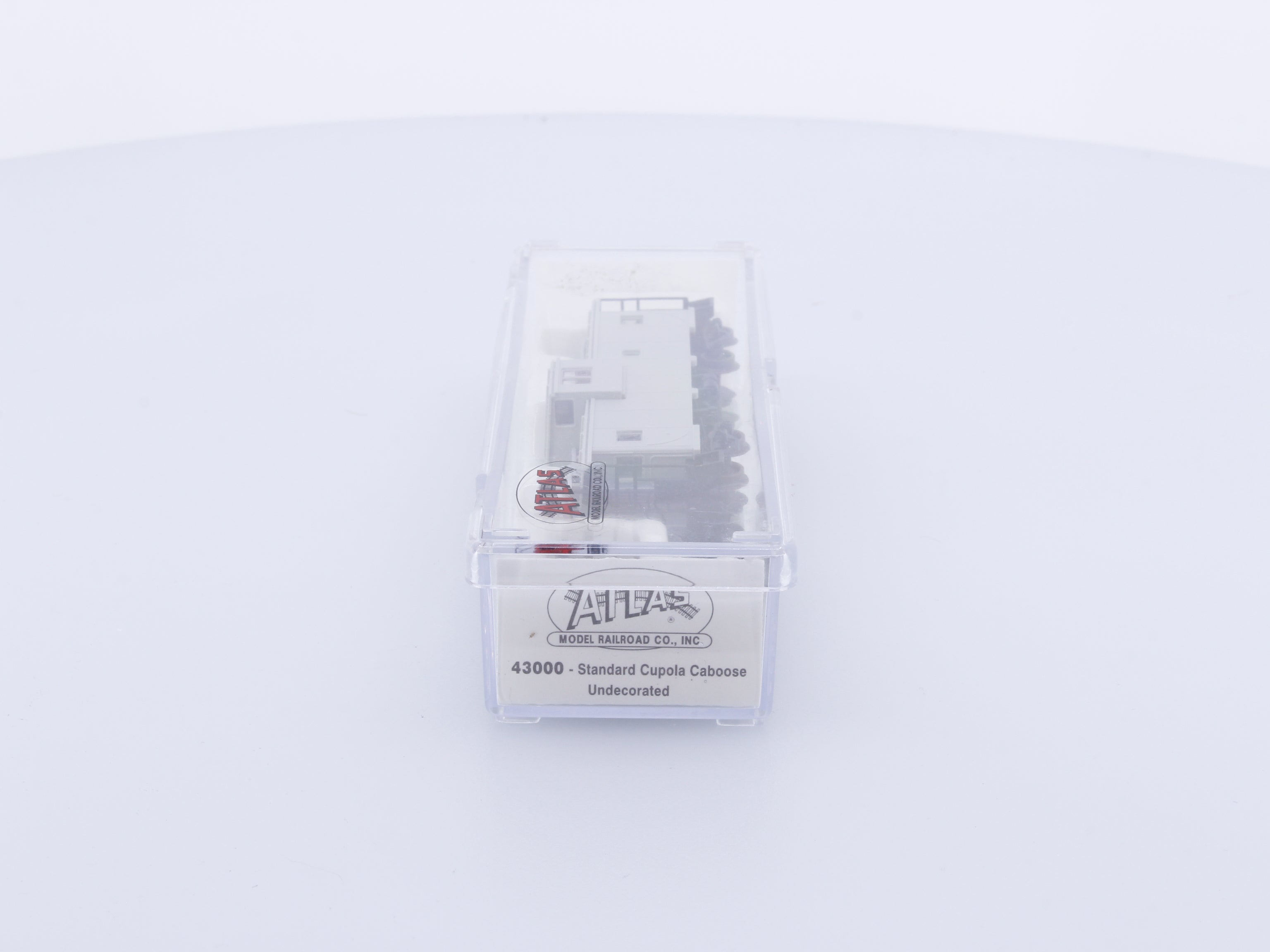 Atlas 43000 N Standard Cupola Caboose Undecorated