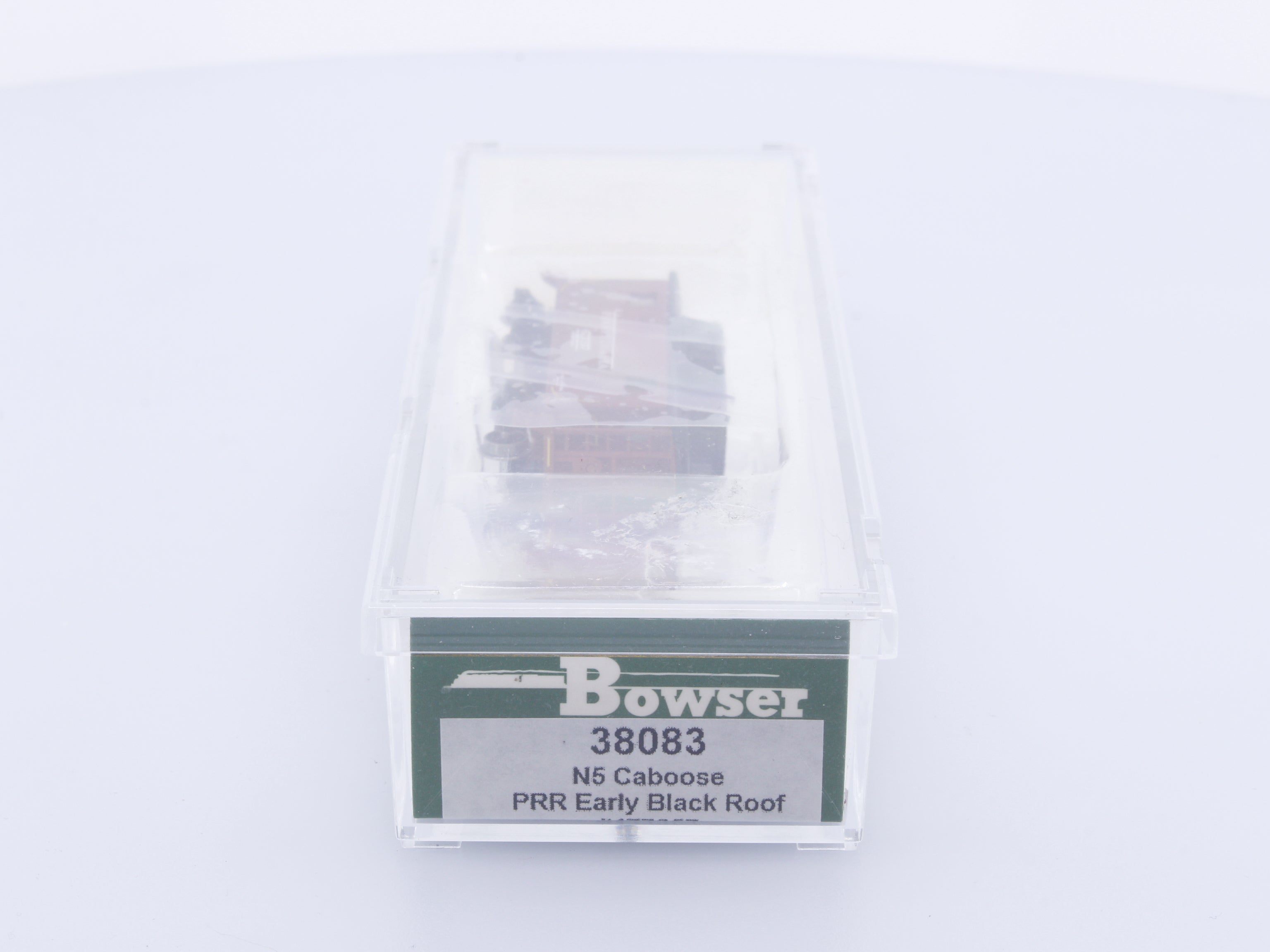 Bowser 38083 N N5 Caboose PRR Early Black Roof Pennsylvania Freight Car Pennsylvania (PRR) 477357