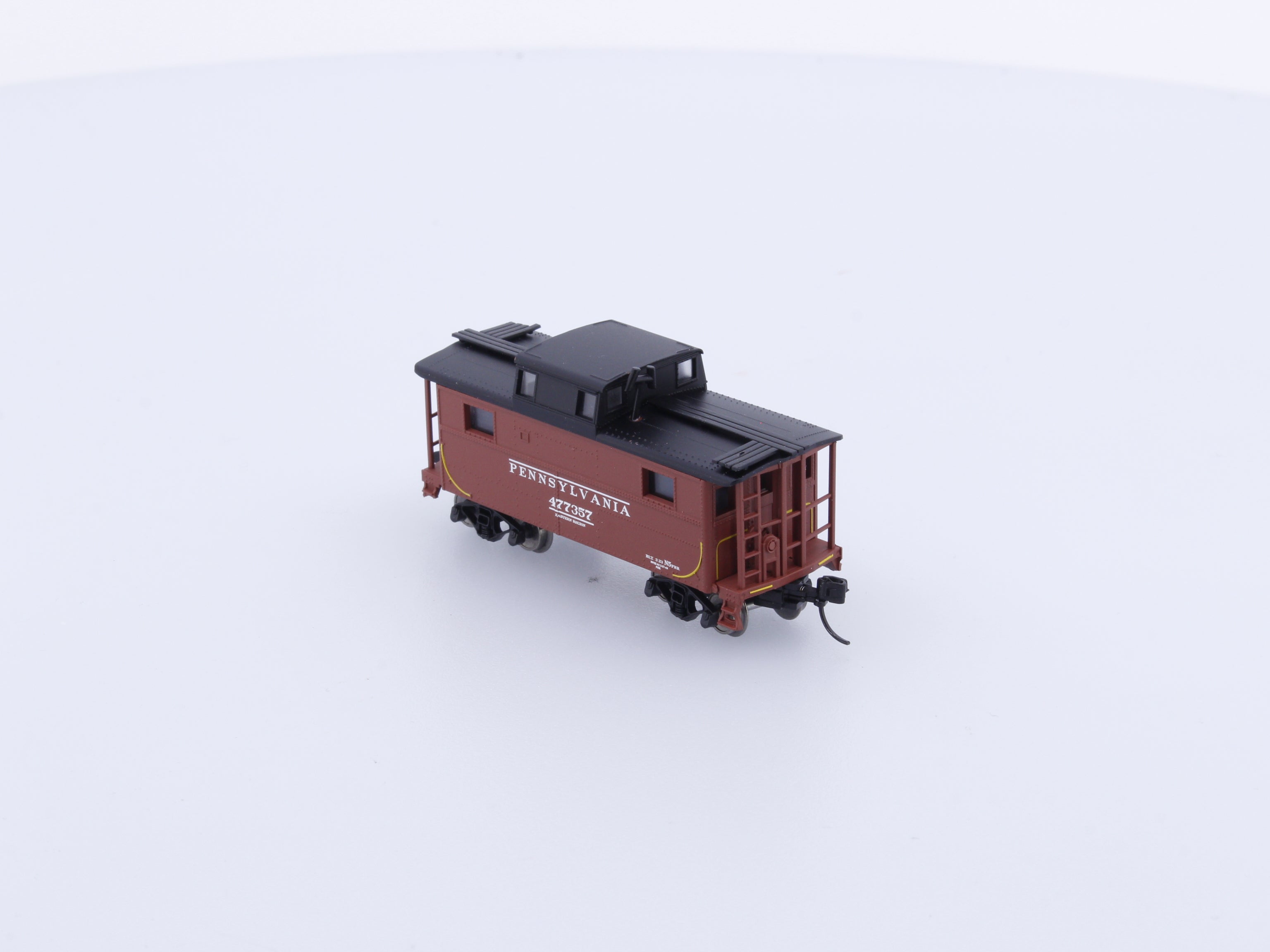 Bowser 38083 N N5 Caboose PRR Early Black Roof Pennsylvania Freight Car Pennsylvania (PRR) 477357