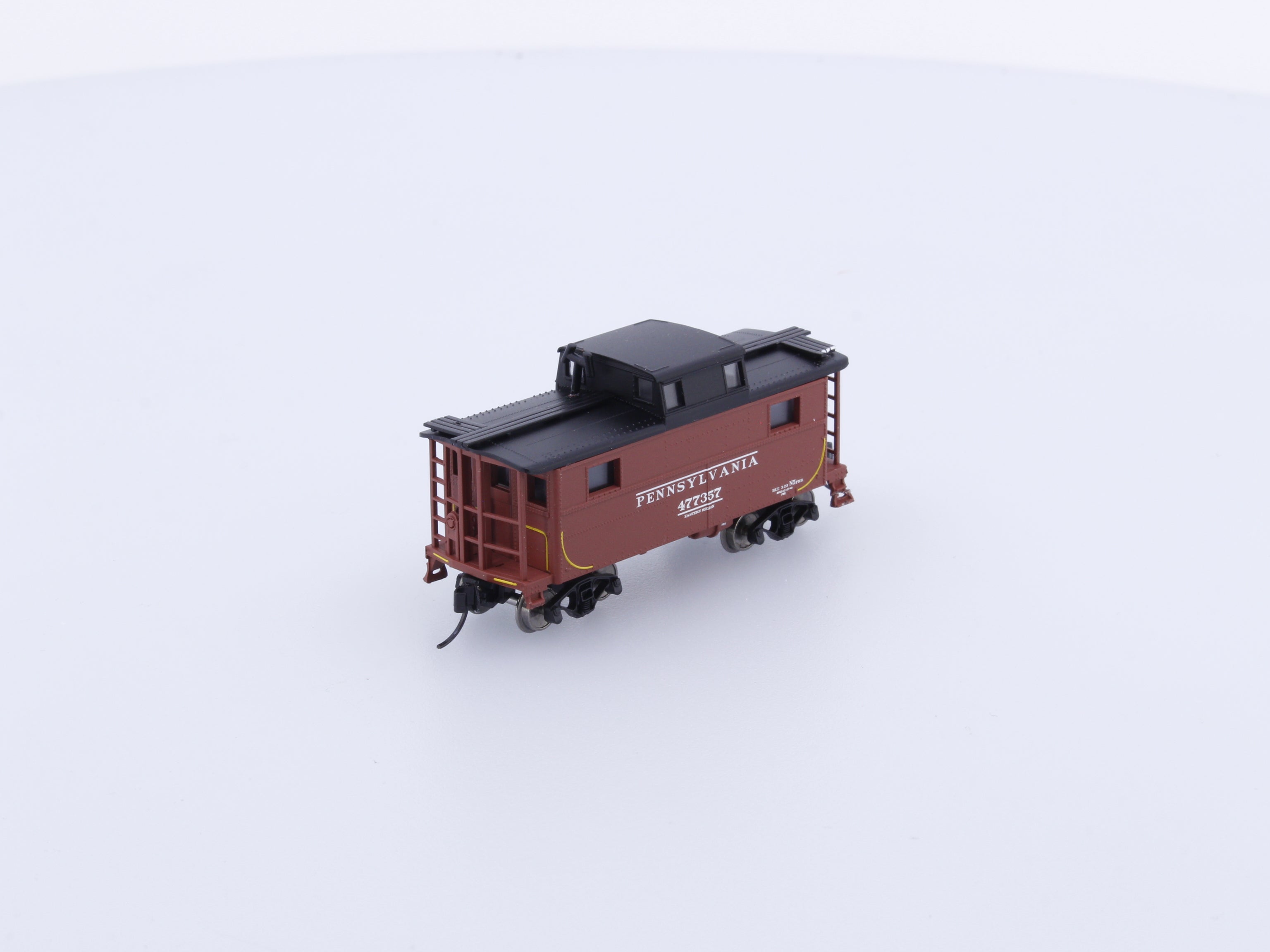 Bowser 38083 N N5 Caboose PRR Early Black Roof Pennsylvania Freight Car Pennsylvania (PRR) 477357