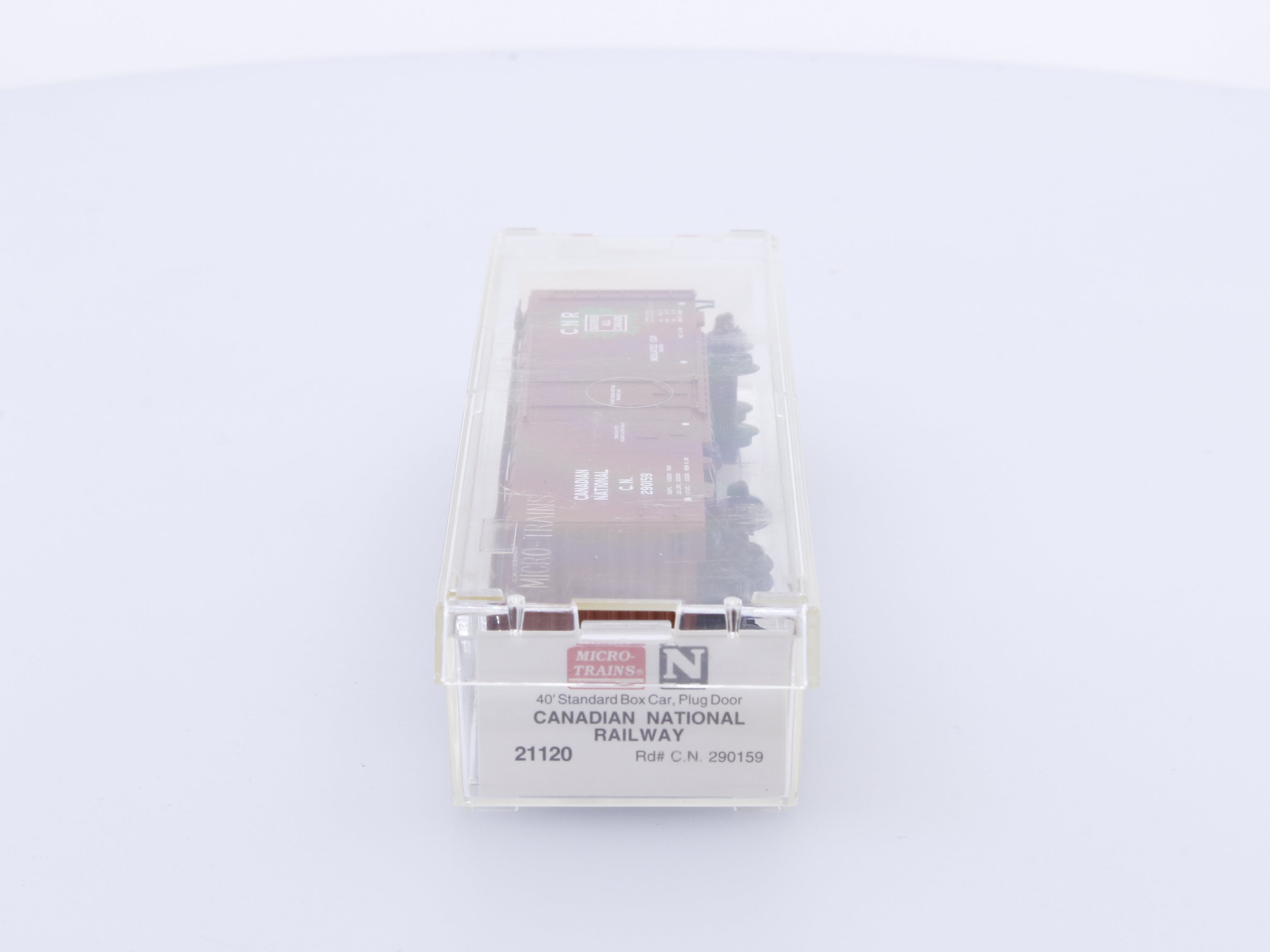 Micro Trains 21120 N Boxcar, 40', Steel Plug Door Canadian National (CN) 290105 (#2)