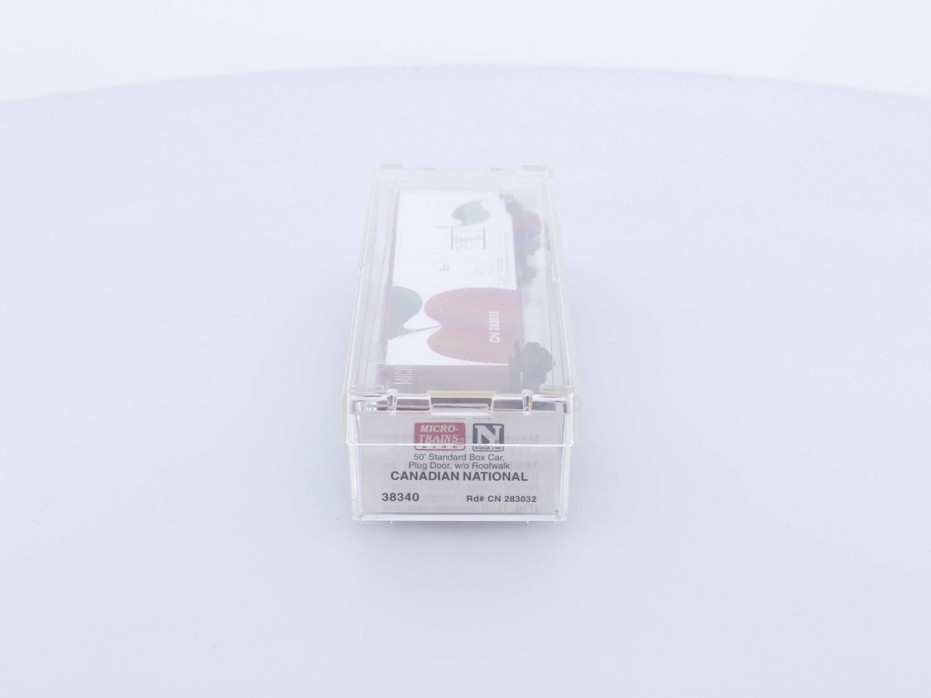 Micro Trains 38340 N Boxcar, 50', Steel, Plug Door Canadian National (CN) 283032