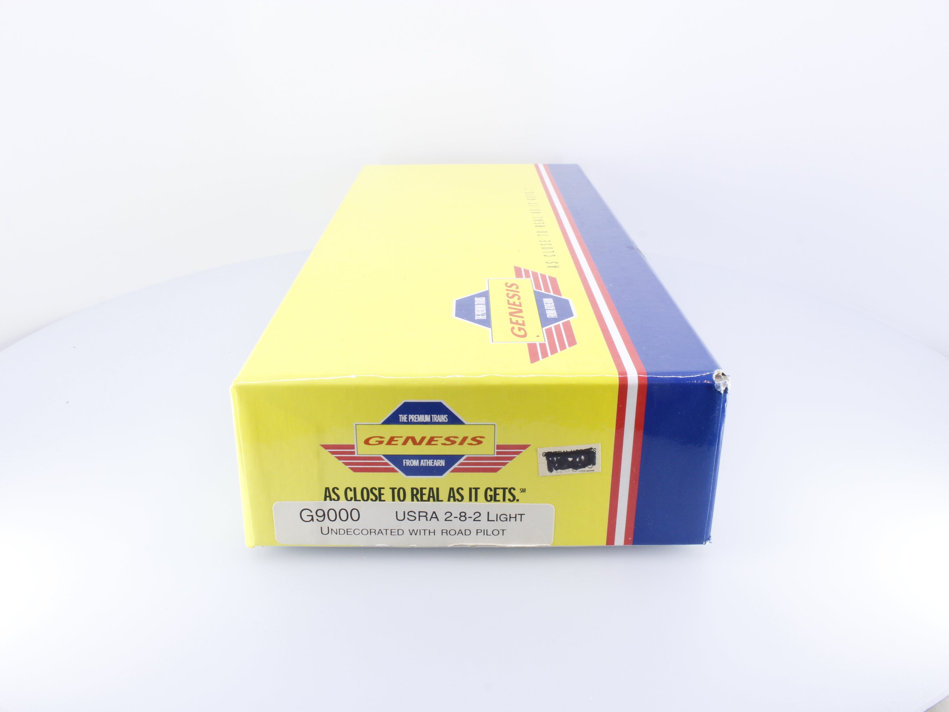 Athearn G9000 HO Genesis USRA 2-8-2 Steam Locomotive Undecorated With Light Analog DC