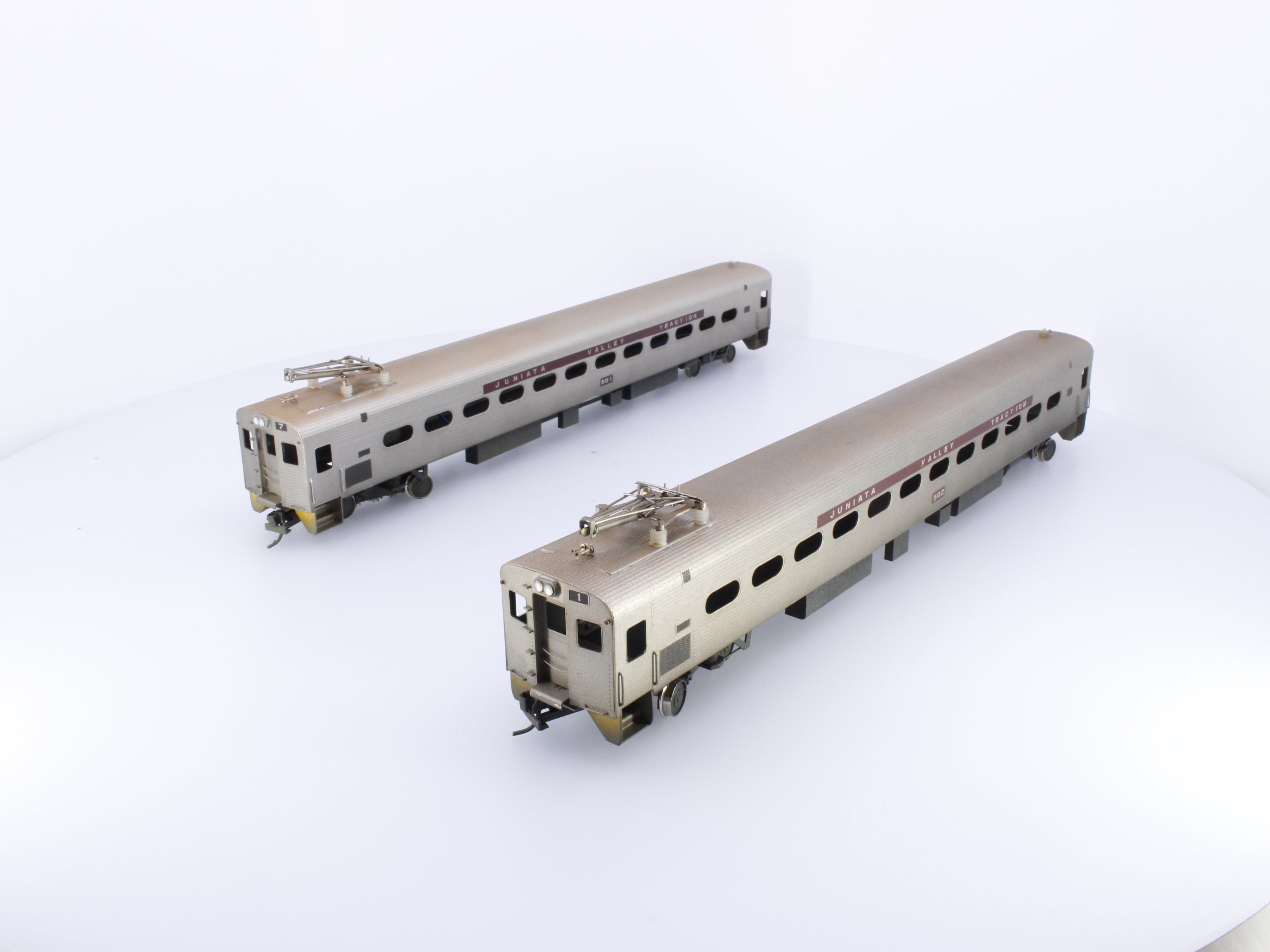 Gem Models KT-102S HO "Silverliner" Passenger Car Set 1-Powered 1-Dummy (painted as Juanita Valley Traction) 501,502
