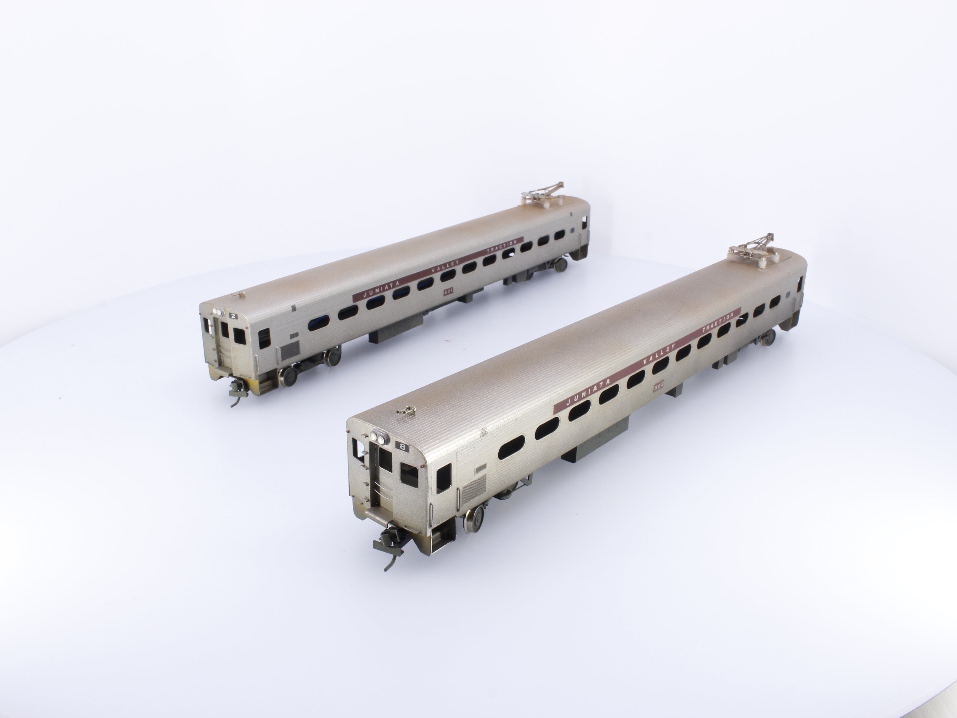 Gem Models KT-102S HO "Silverliner" Passenger Car Set 1-Powered 1-Dummy (painted as Juanita Valley Traction) 501,502