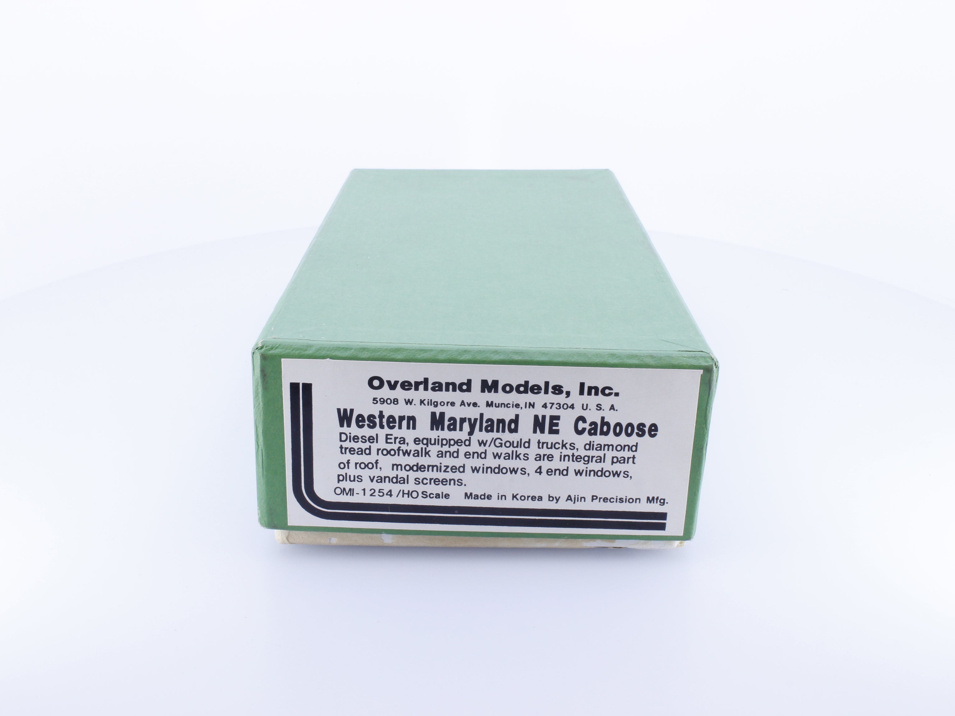 Overland 1254 HO Brass Caboose Painted Chicago & Southern Michigan 17