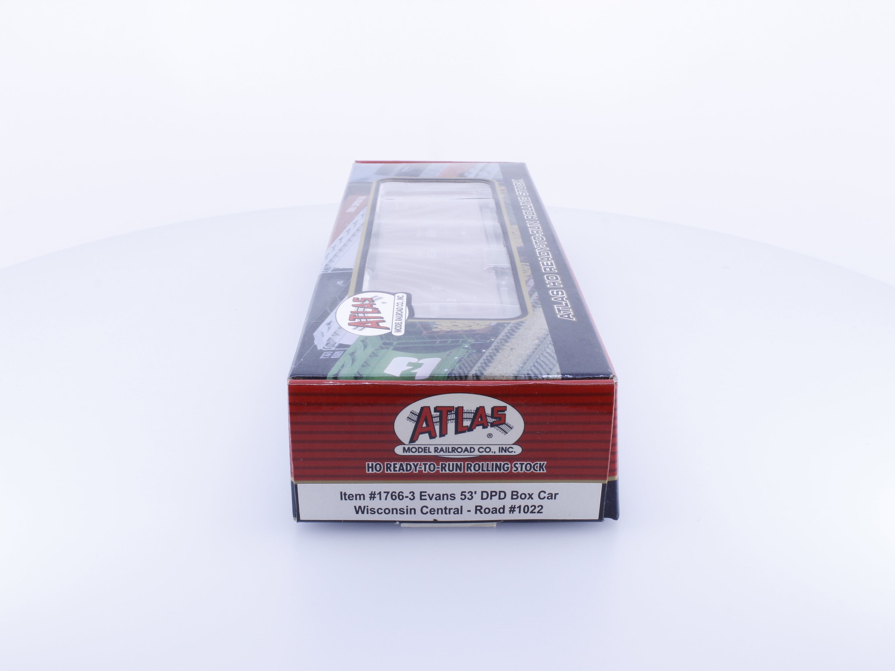 Atlas 1766-3 HO Evans 53' Double Plug Door Box Car Wisconsin Central (WC) 1022