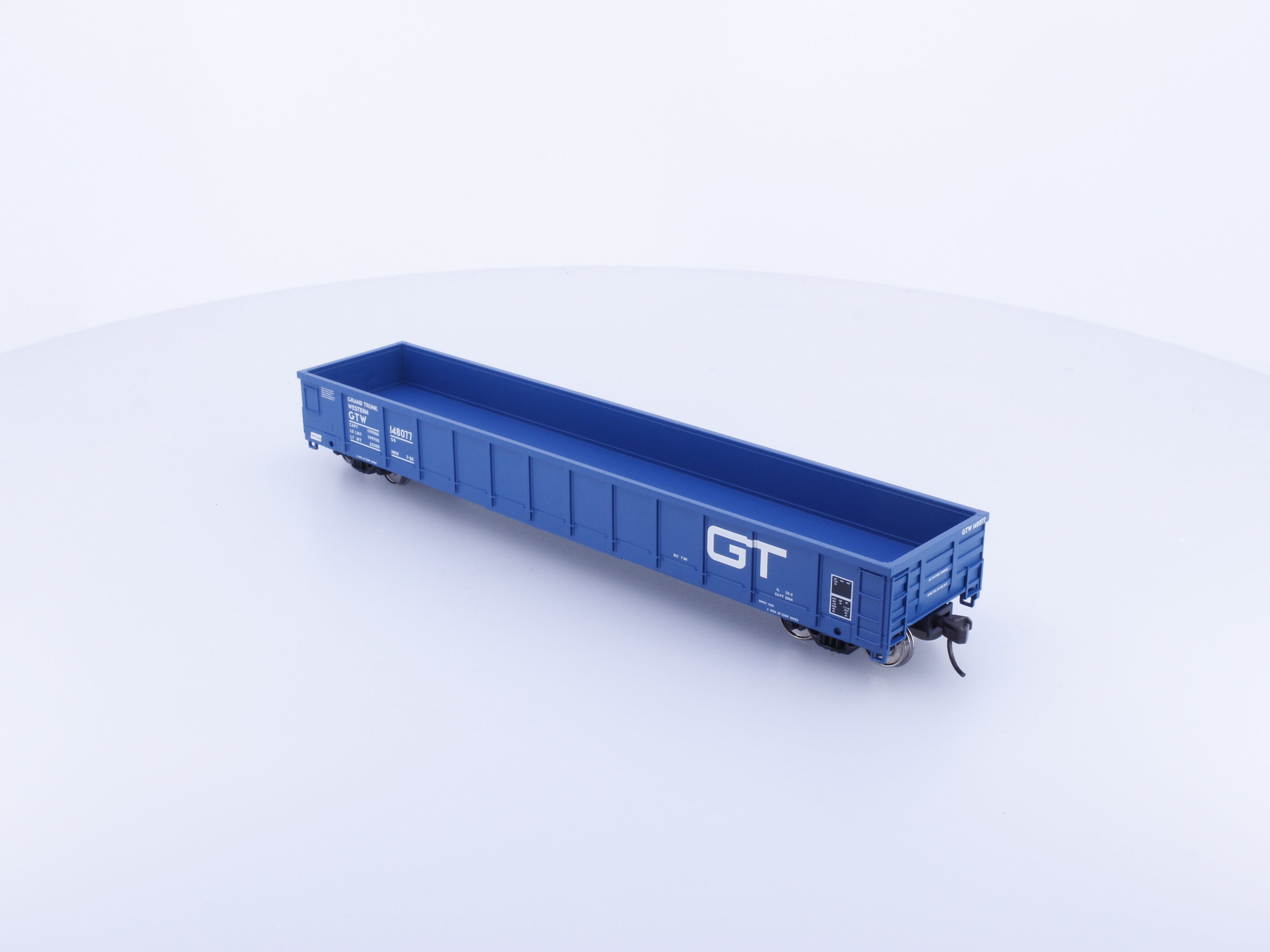 Atlas Trainman 917 HO Evans Gondola Car Grand Trunk Western (GTW) 148077