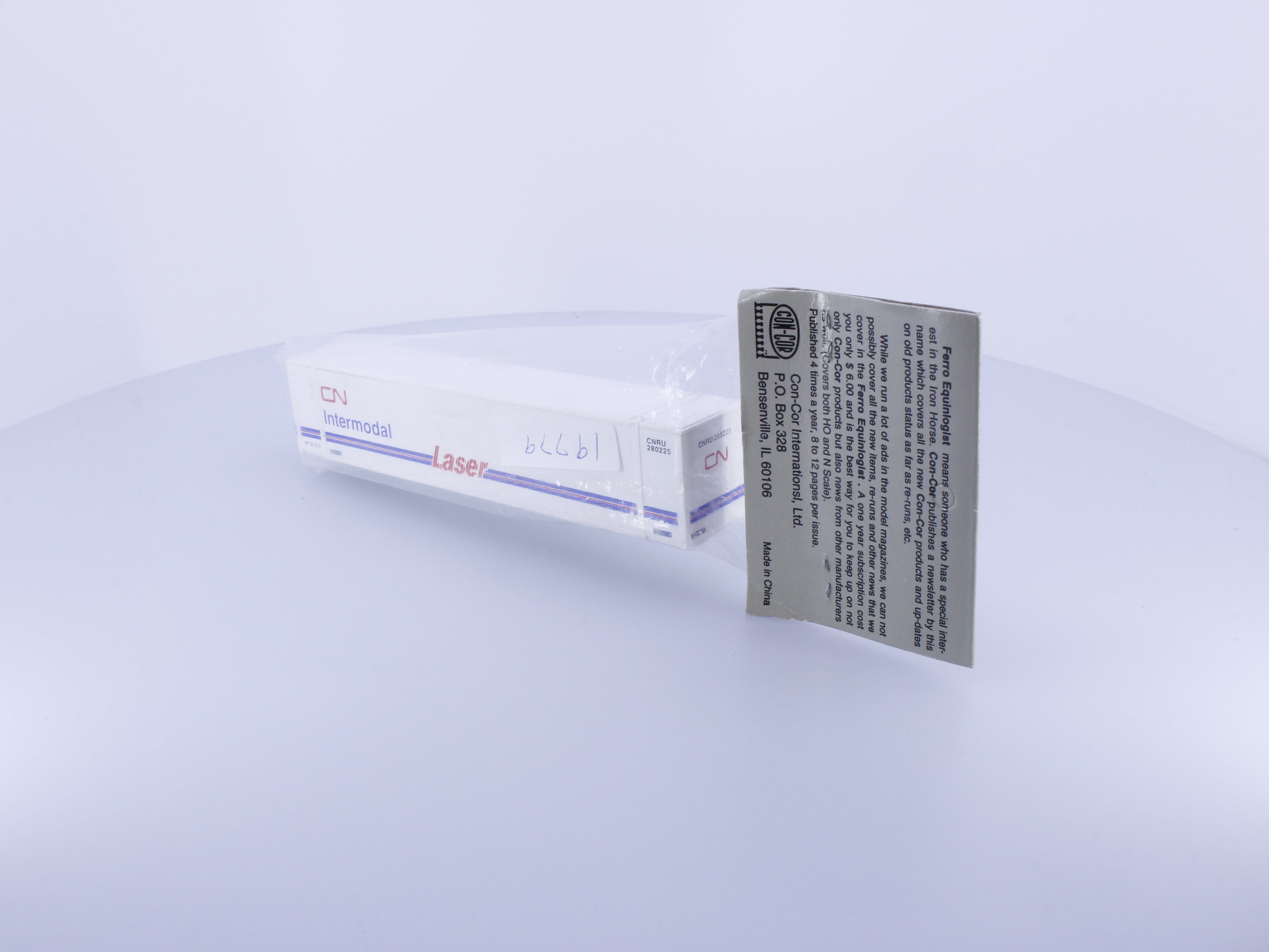 Con Cor 0004-008553 HO 53' Container Laser CN Intermodal