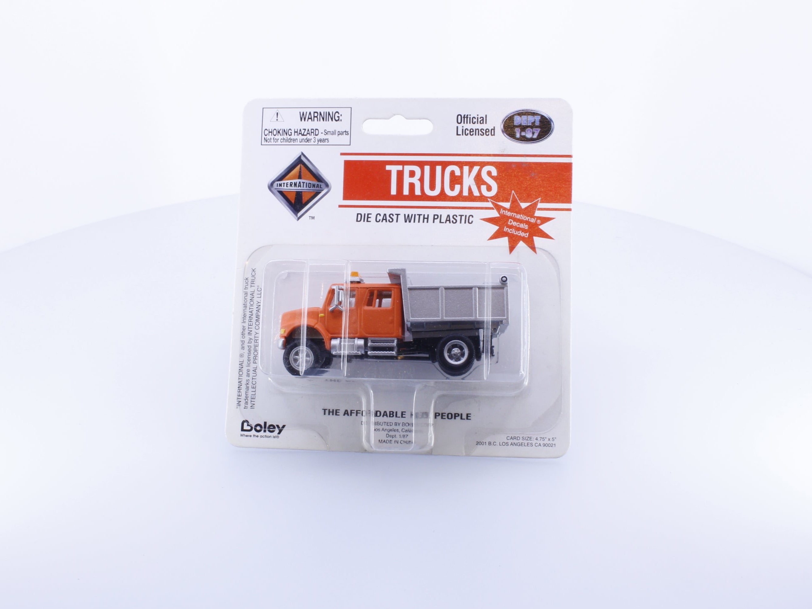Boley 4008-96 HO International 4 Door Cab Dump Truck