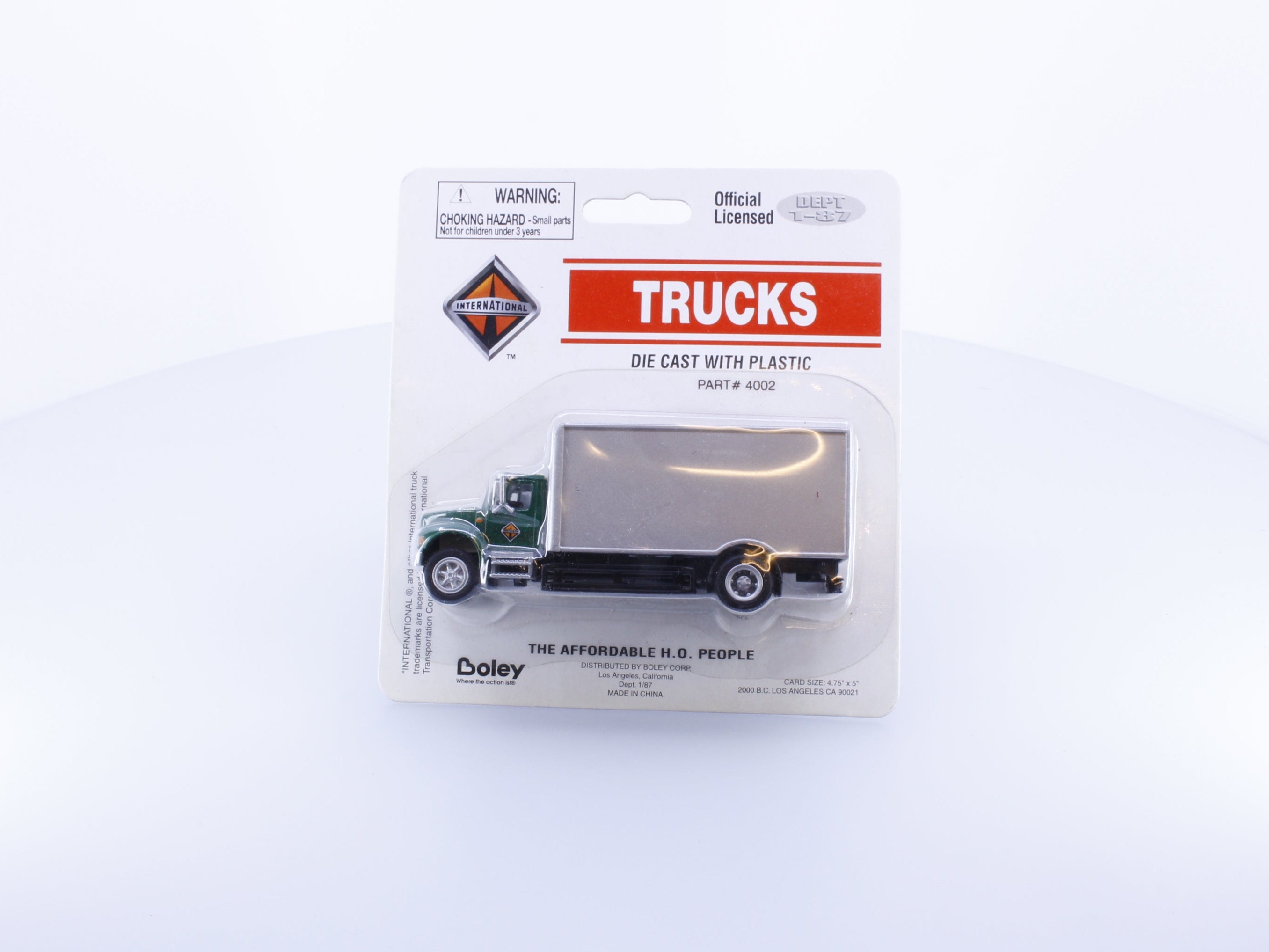 Boley 4002 HO International 5 Ton Box Truck