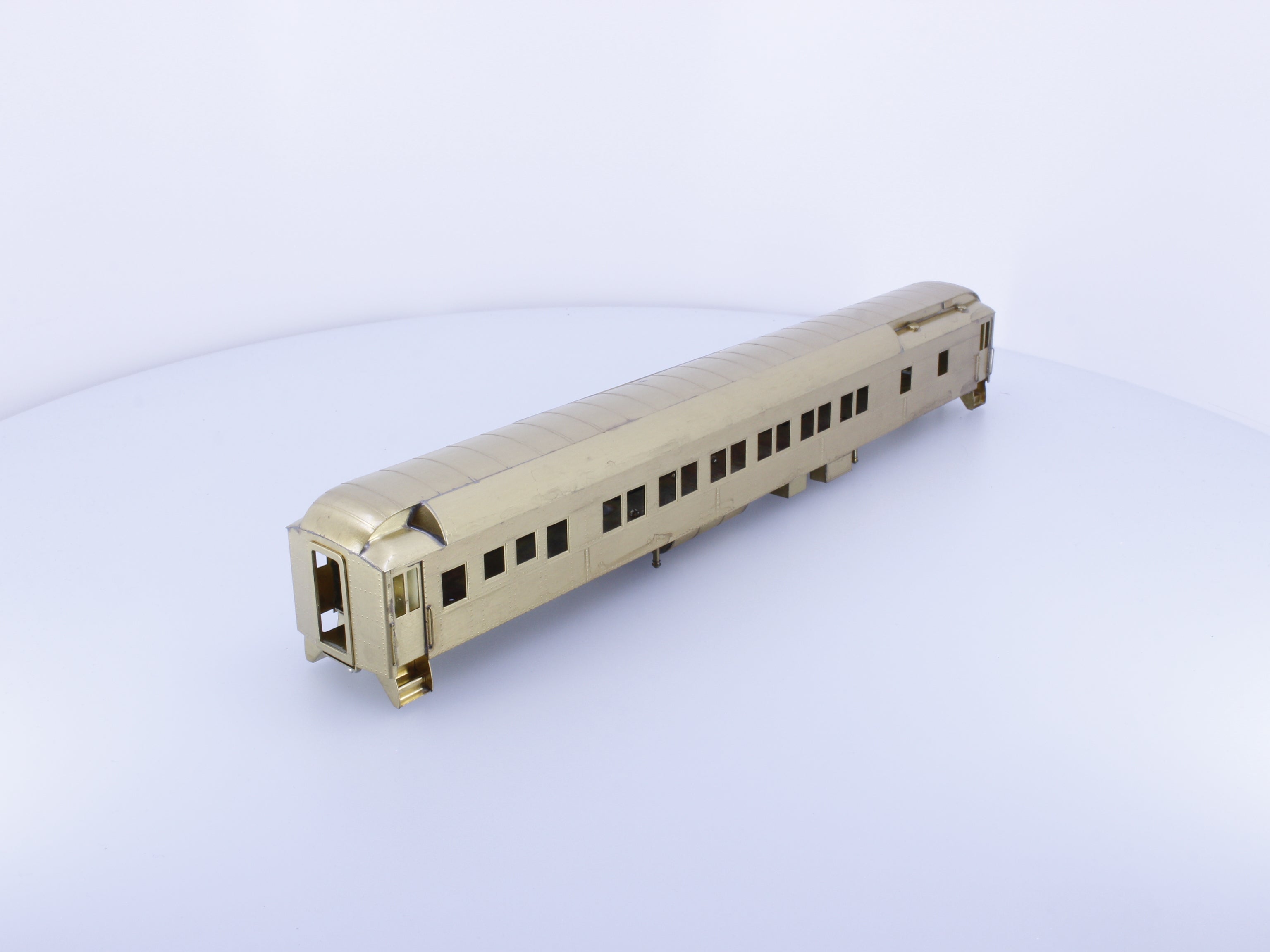 Lambert HO BRASS HW Sleeper 12-1, Heavy Weight Pullman 3410/A/B No Trucks (SS-279) - Undecorated