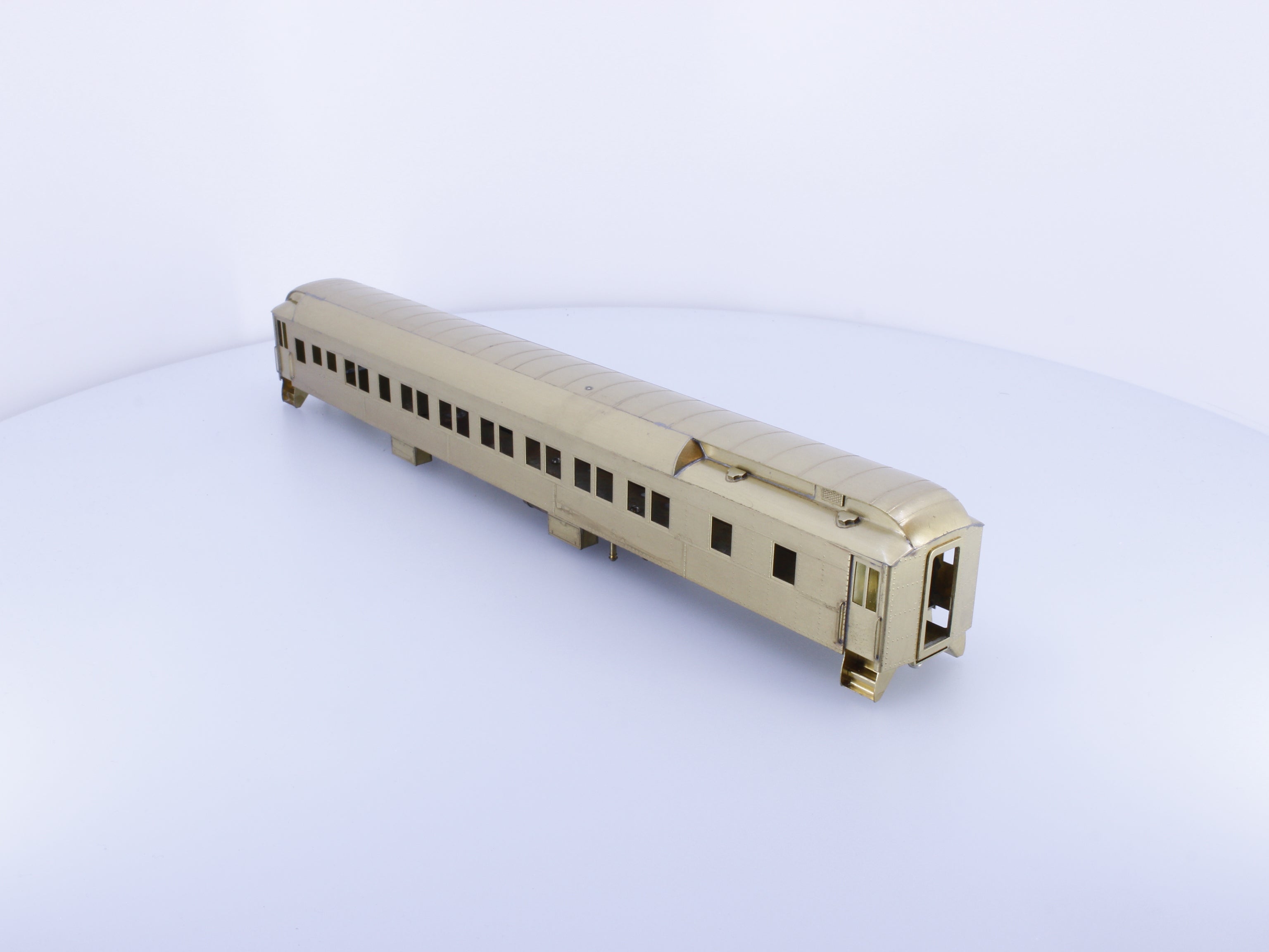 Lambert HO BRASS HW Sleeper 12-1, Heavy Weight Pullman 3410/A/B No Trucks (SS-279) - Undecorated