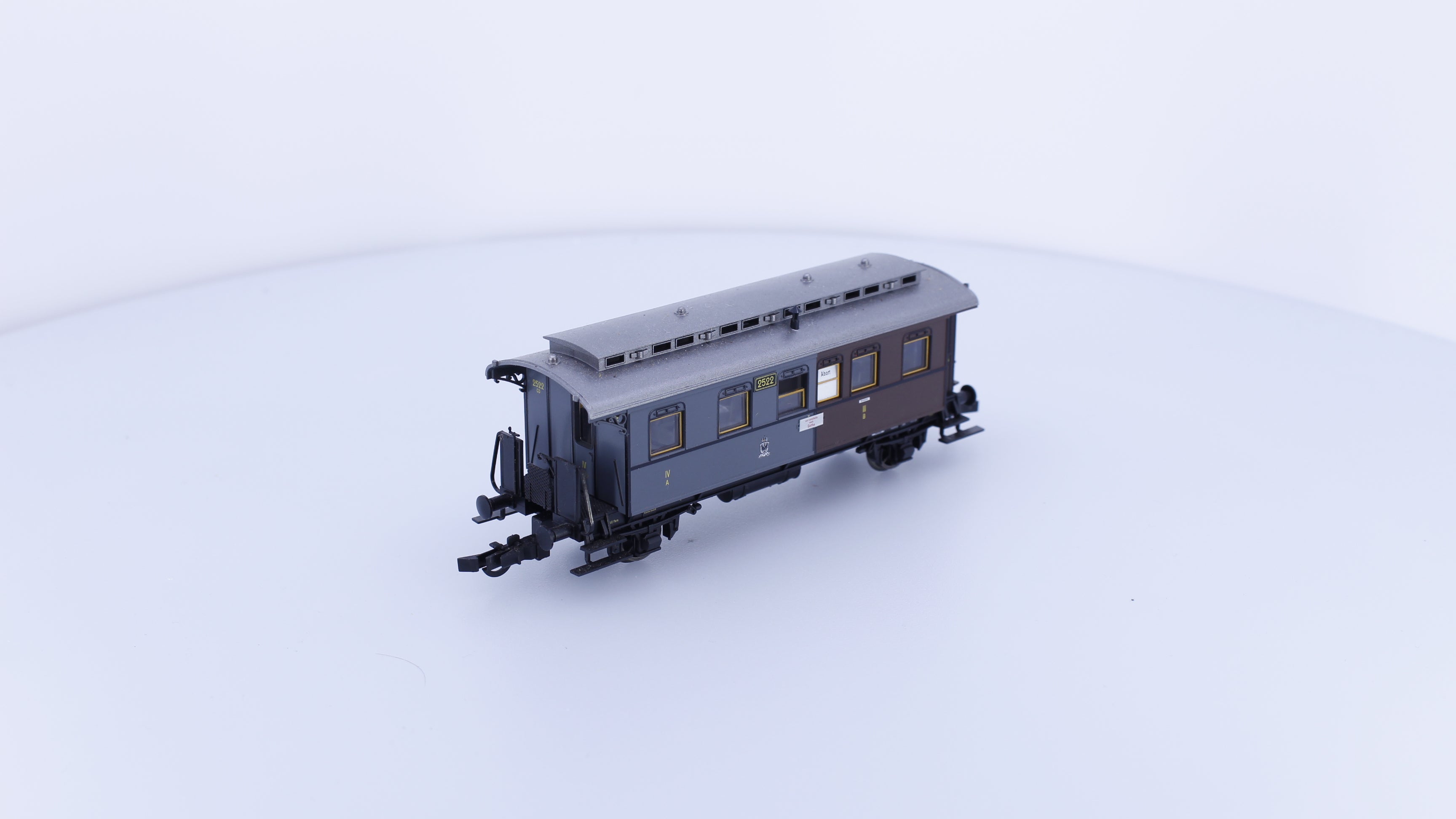 Fleischmann 5813 HO KPEV 3rd /4th Class Passenger Car 2522