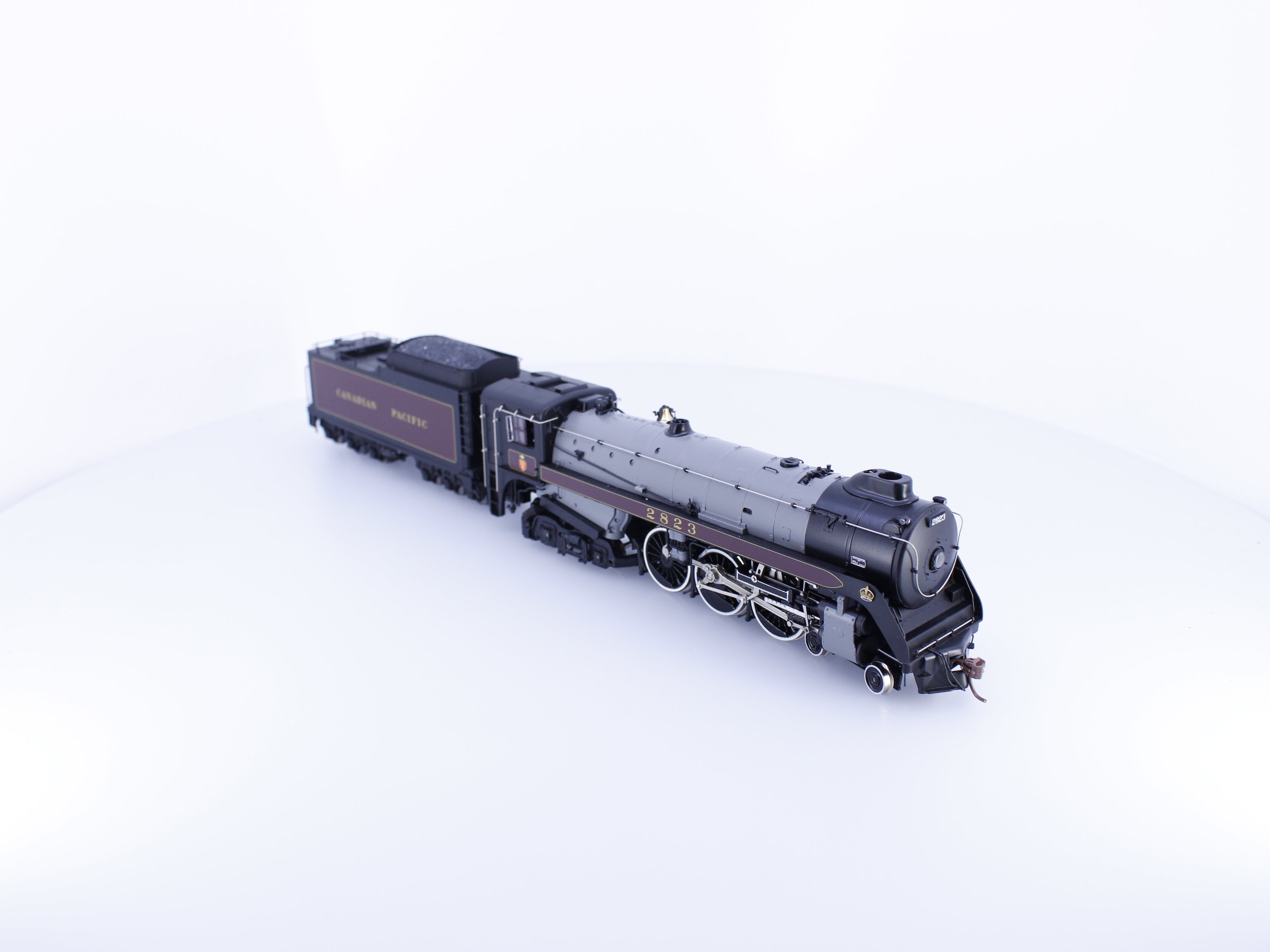 Rapido 600502 HO Royal Hudson H1c Coal Tender Steam Loco Un-Run Like New Rare Canadian Pacific (CP) 2823 DCC & Sound
