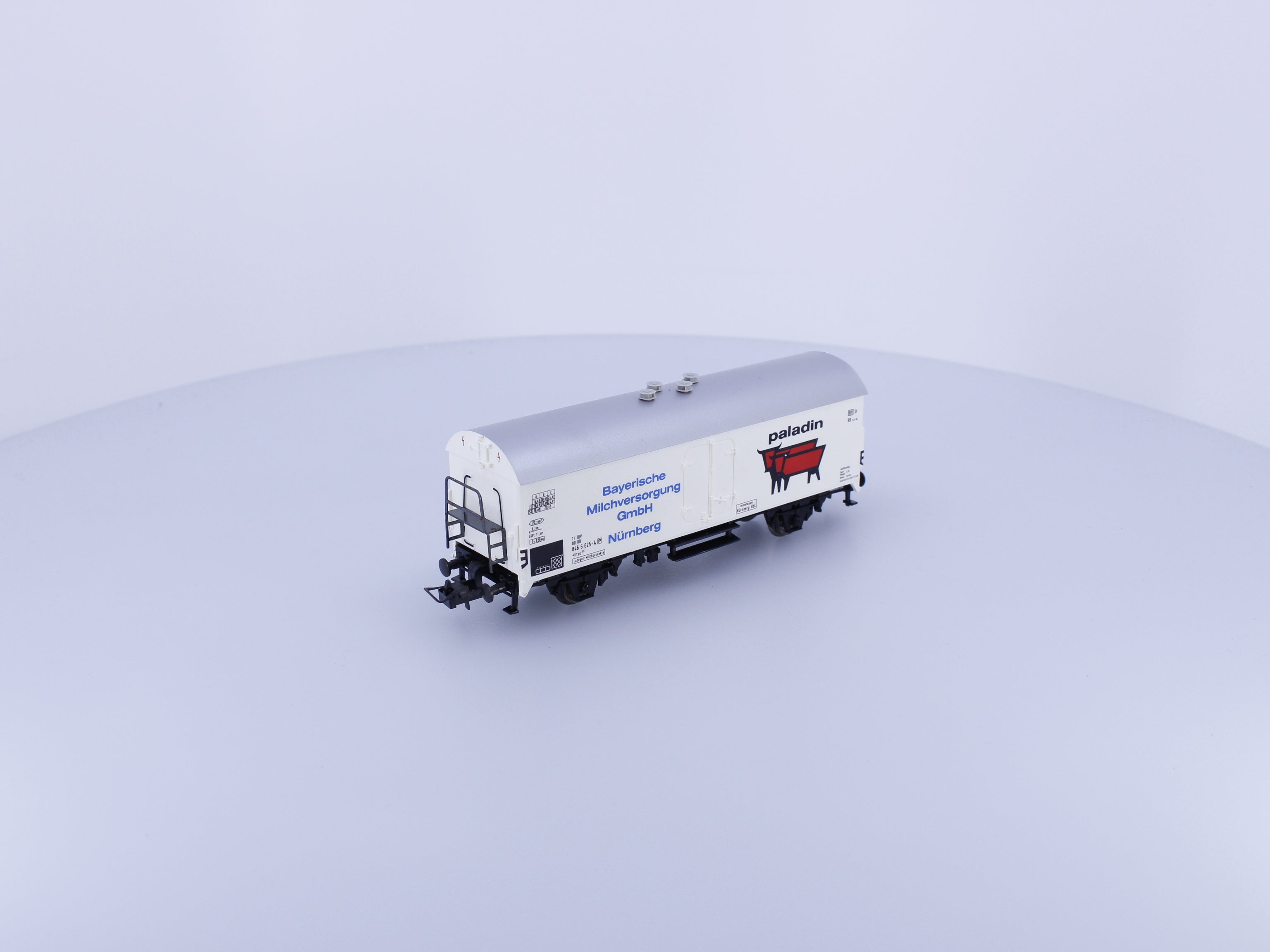 Trix 3673 HO DB Covered Milk Wagon Paladin 625-4