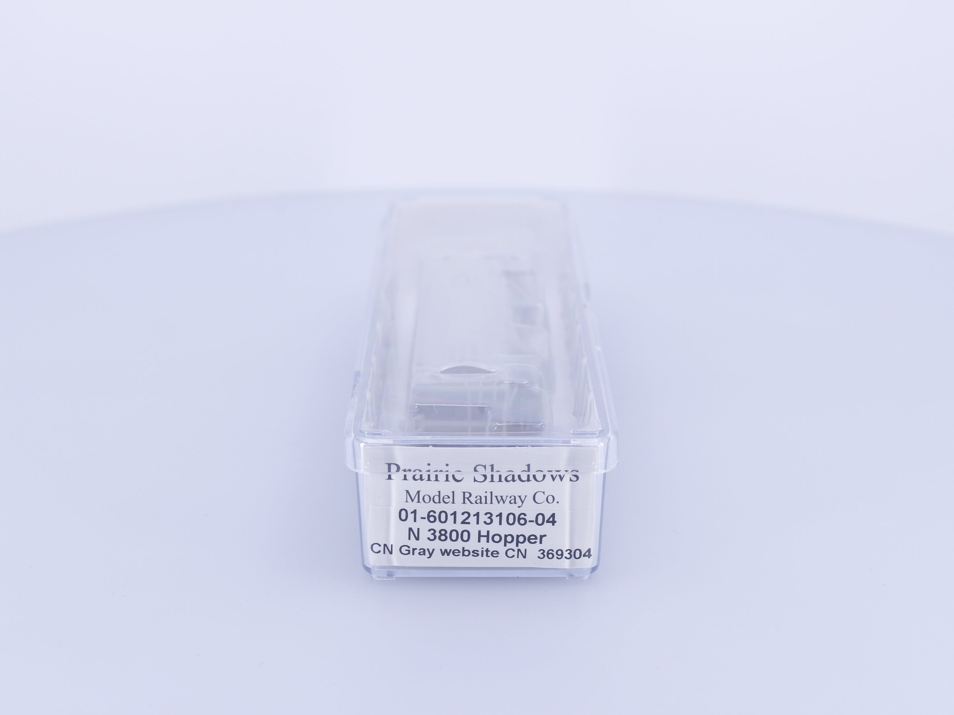 Prairie Shadows Model Railway Co. 0160121310604 N 3800 CU FT Hopper Canadian National (CN) 369304