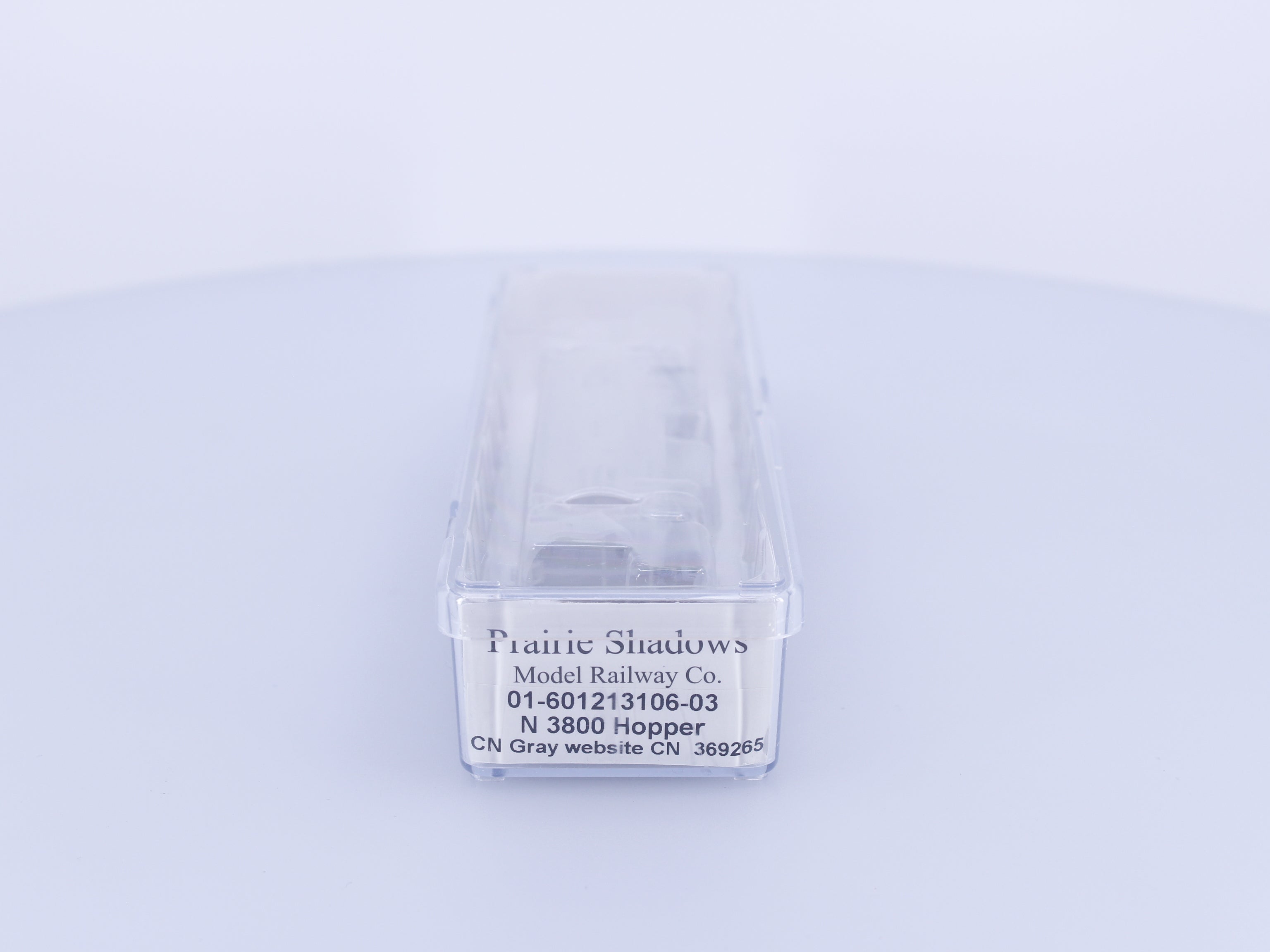 Prairie Shadows Model Railway Co. 0160121310603 N 3800 CU FT Hopper Canadian National (CN) 369265