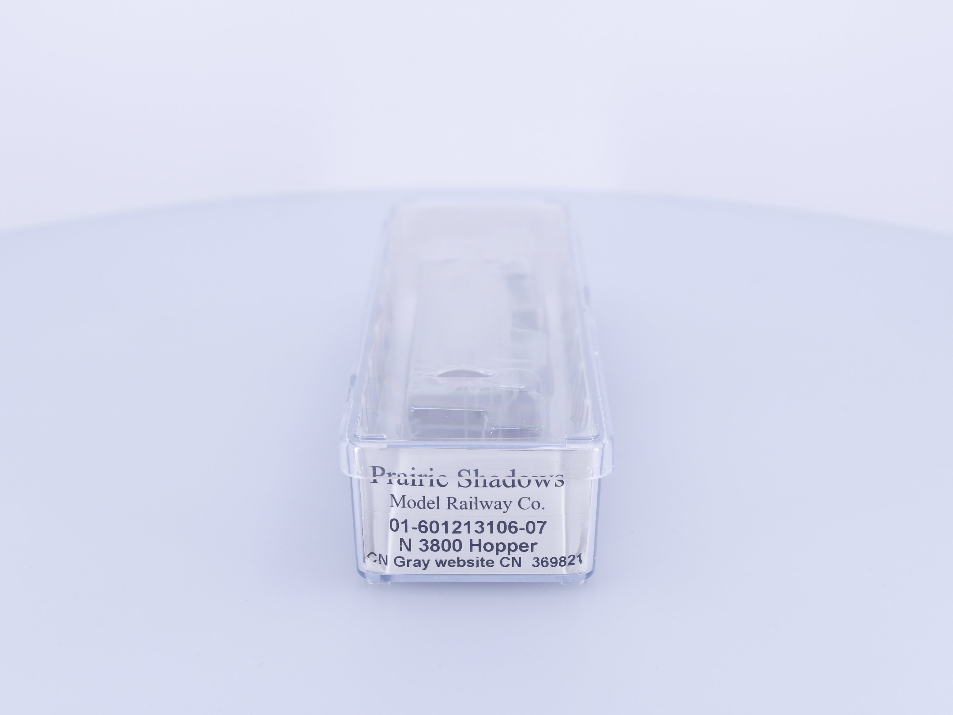 Prairie Shadows Model Railway Co. 0160121310607 N 3800 CU FT Hopper Canadian National (CN) 369821