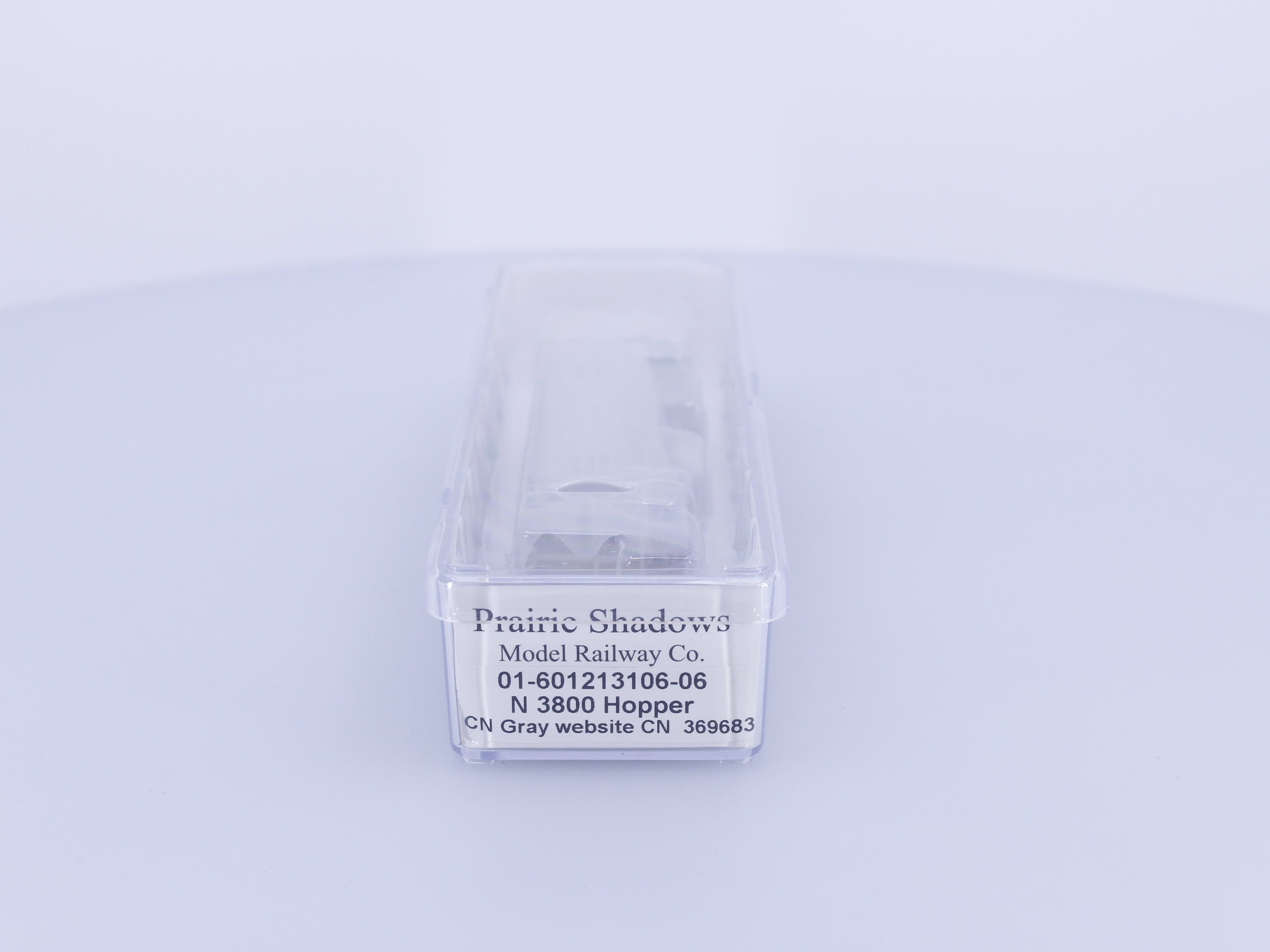 Prairie Shadows Model Railway Co. 0160121310606 N 3800 CU FT Hopper Canadian National (CN) 369683
