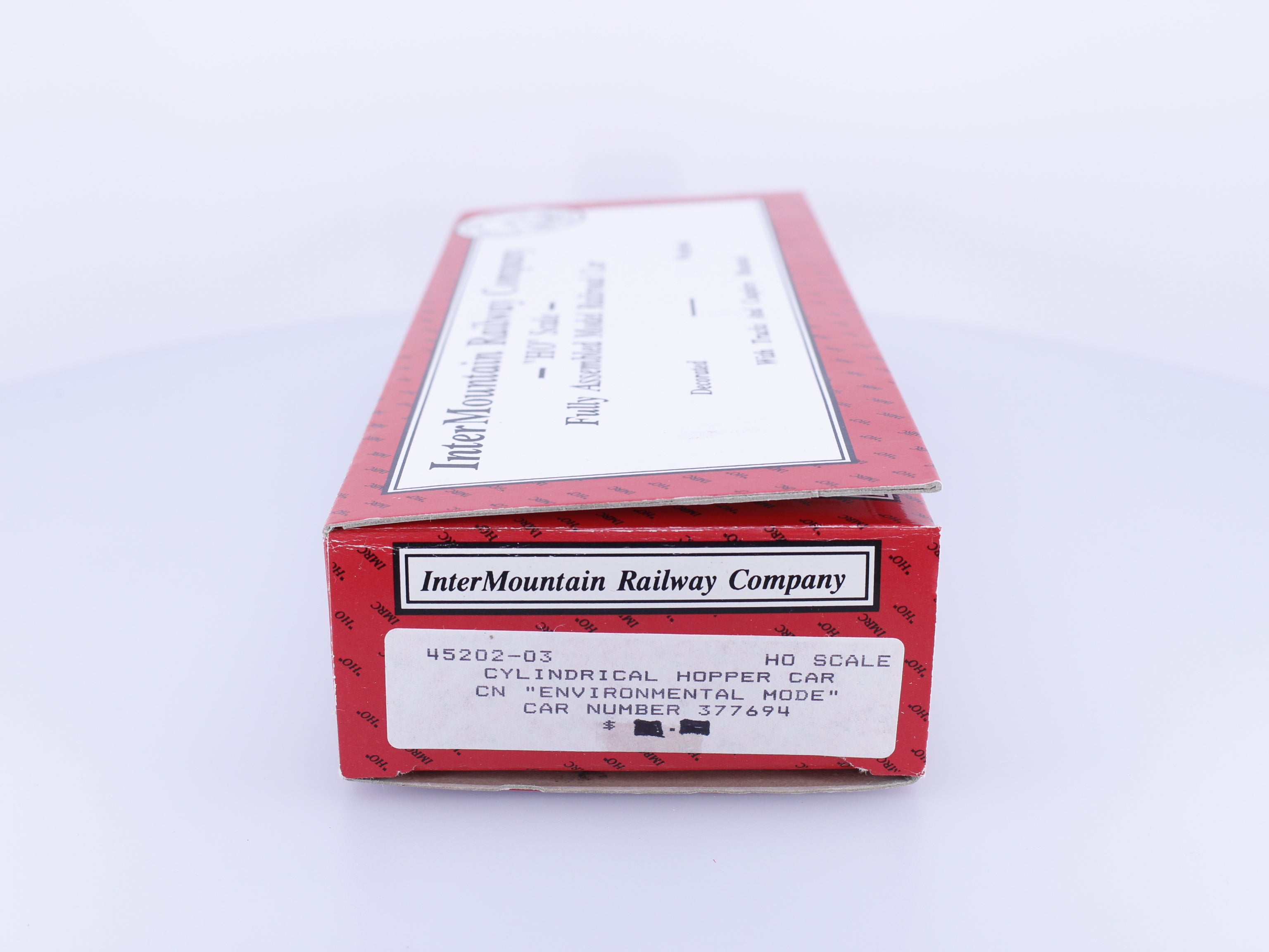 InterMountain 45202-03 HO Cylindrical Covered Hopper Environmental Mode Canadian National (CN) 377694