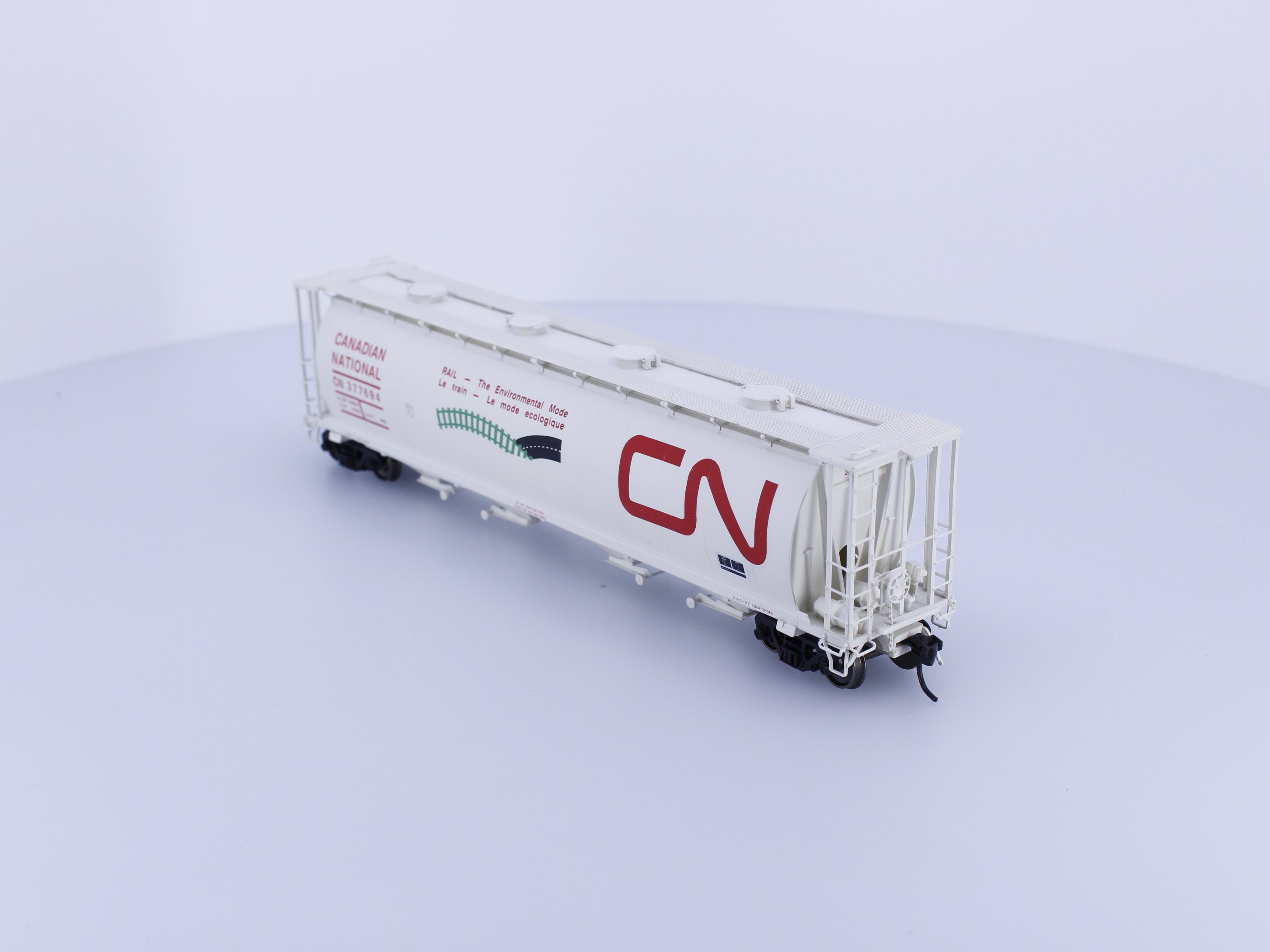 InterMountain 45202-03 HO Cylindrical Covered Hopper Environmental Mode Canadian National (CN) 377694