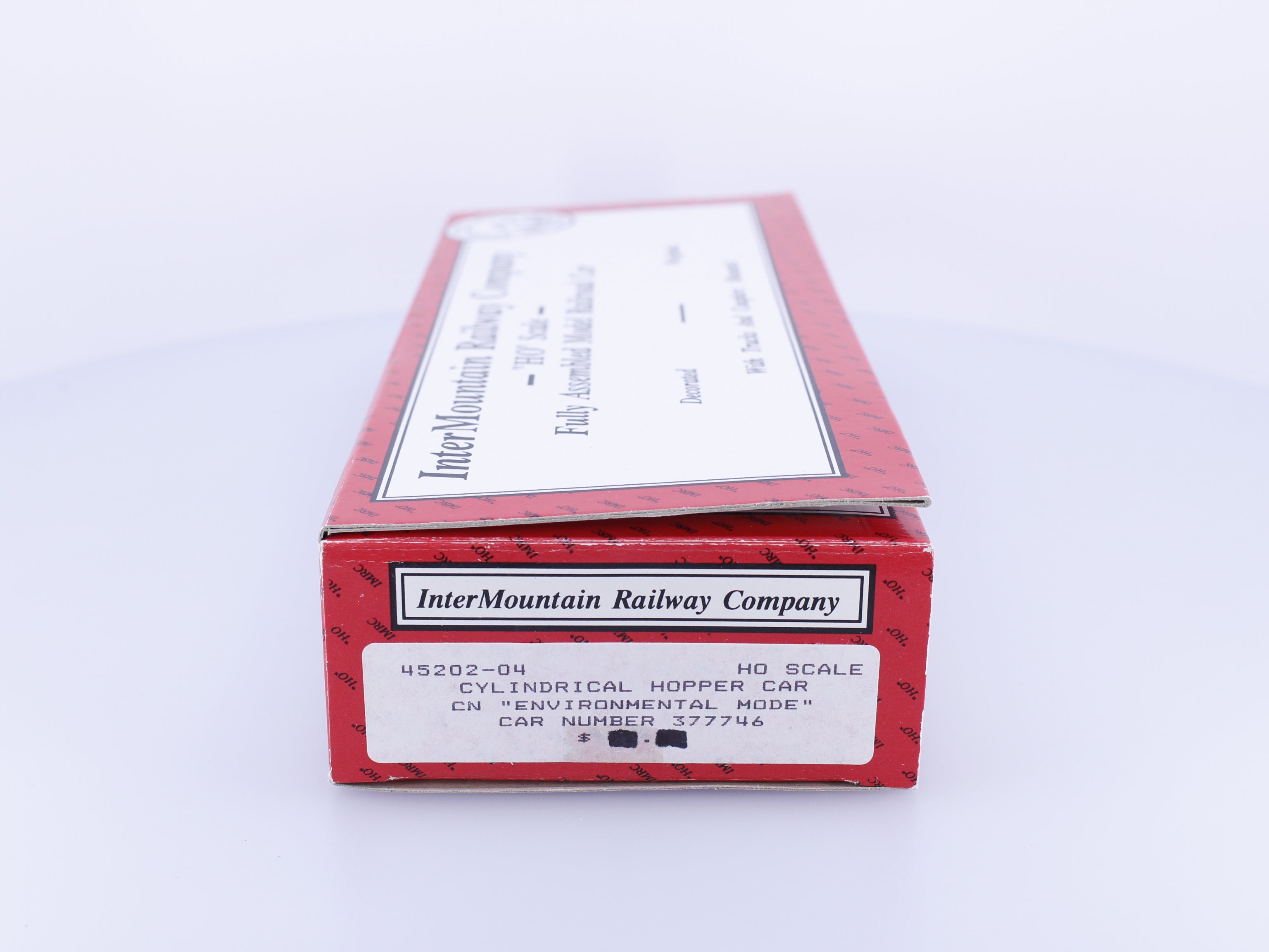 InterMountain 45202-04 HO Cylindrical Covered Hopper Environmental Mode Canadian National (CN) 377746