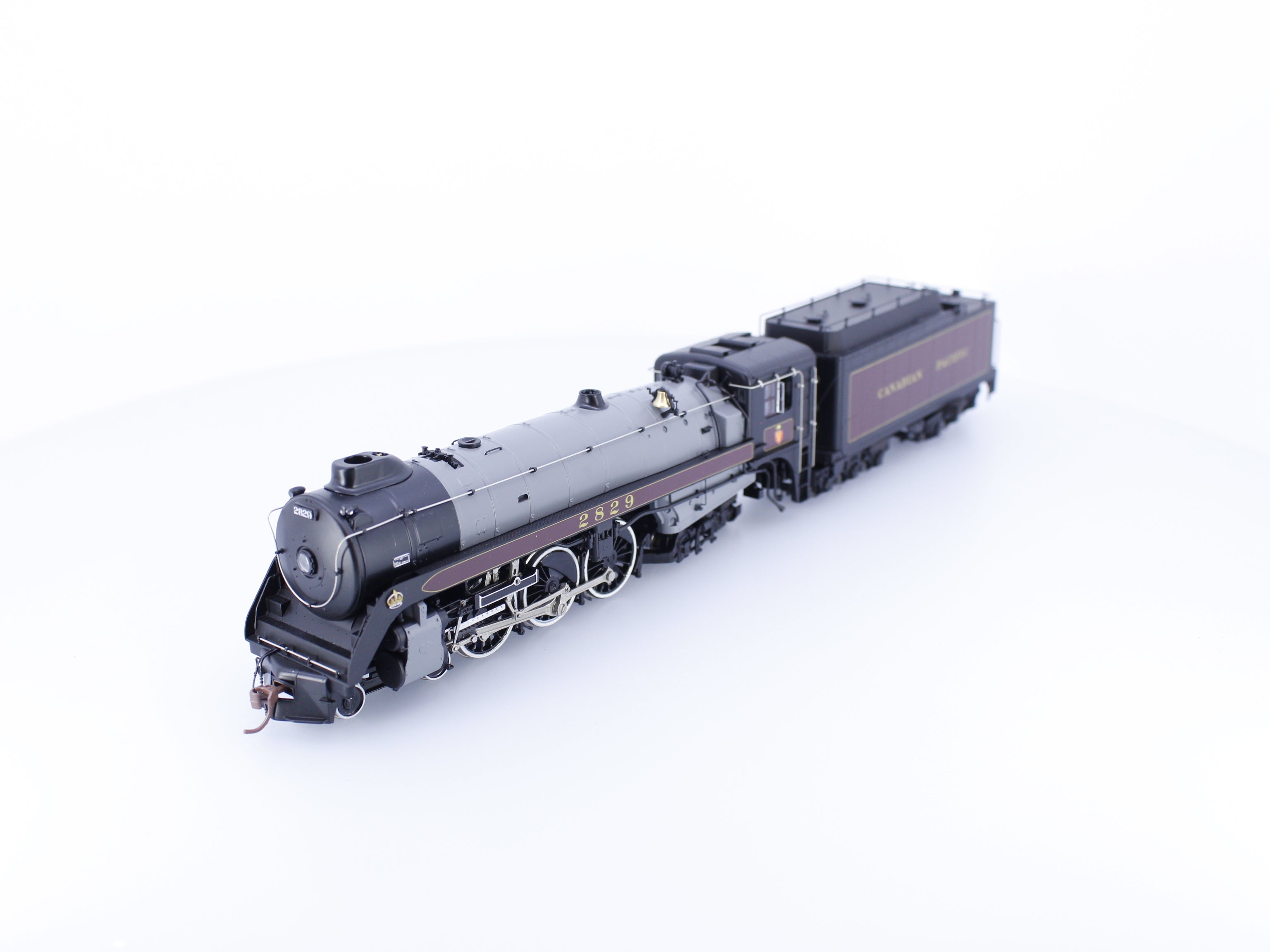 Rapido 600503 HO Royal Hudson H1c Oil Tender Steam Loco Un-Run Like New Rare Canadian Pacific (CP) 2829 DCC & Sound