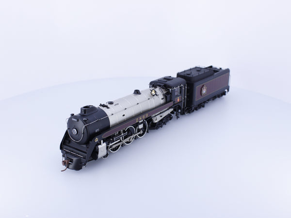 Rapido 600595 HO Royal Hudson H1e Oil Tender Steam Loco Un-Run Like New Rare BC Rail (BCOL) 2860 DCC & Sound (#1)