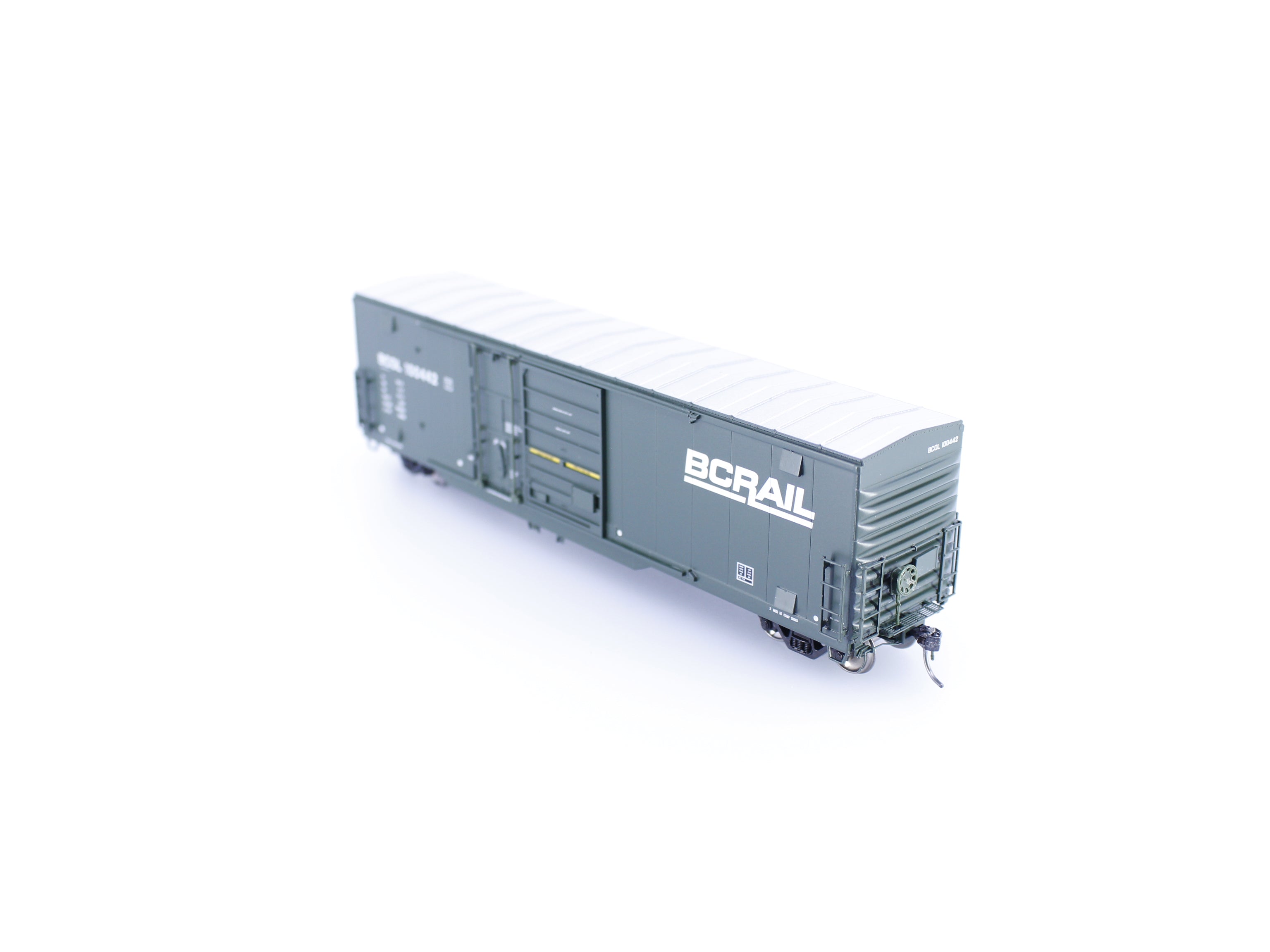 North American Railcar Corporation 113400100806 HO NSC 5092 cf Combo Door Boxcar BC Rail (BCOL) 100442