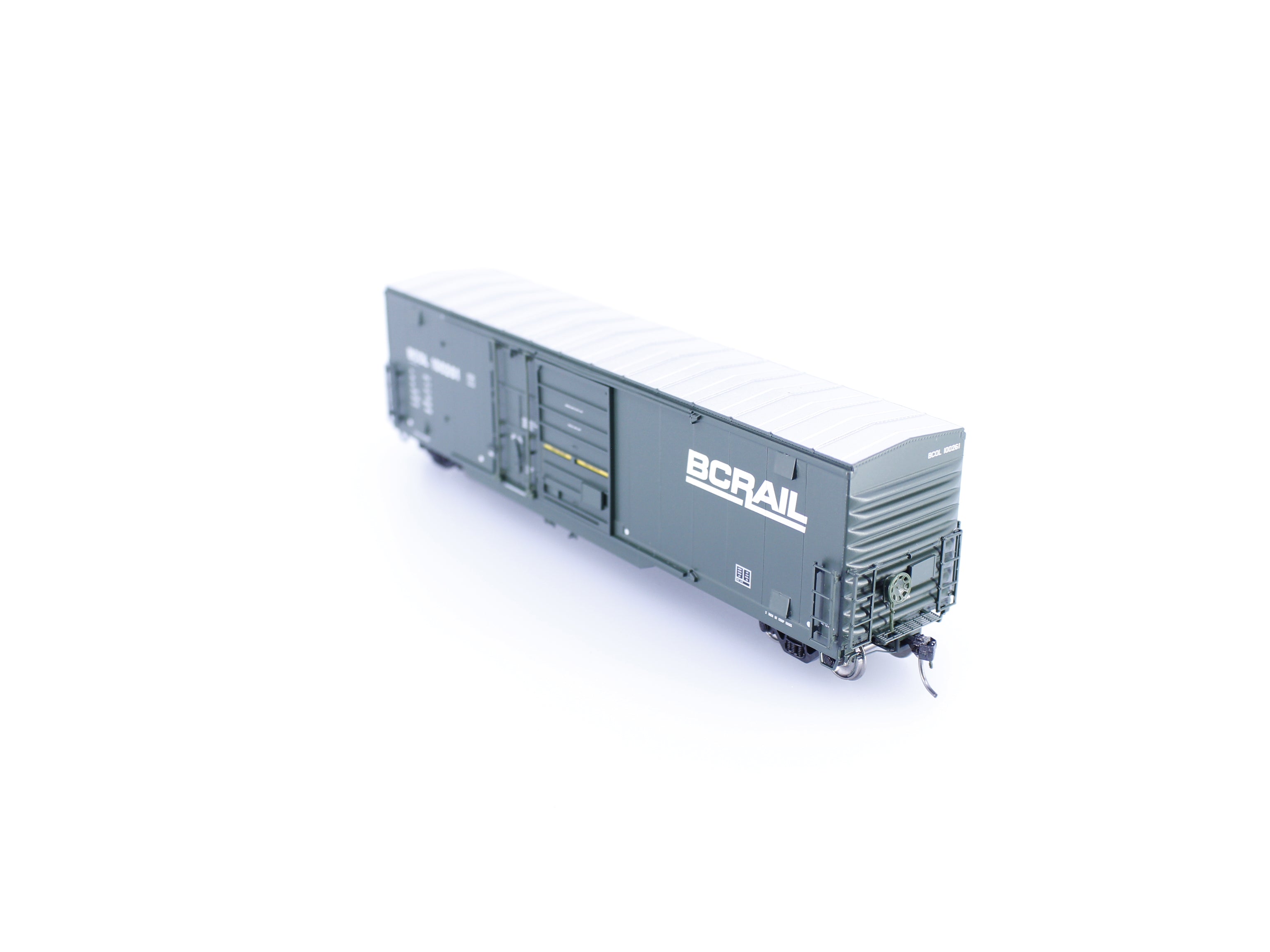 North American Railcar Corporation 113400100804 HO NSC 5092 cf Combo Door Boxcar BC Rail (BCOL) 100261