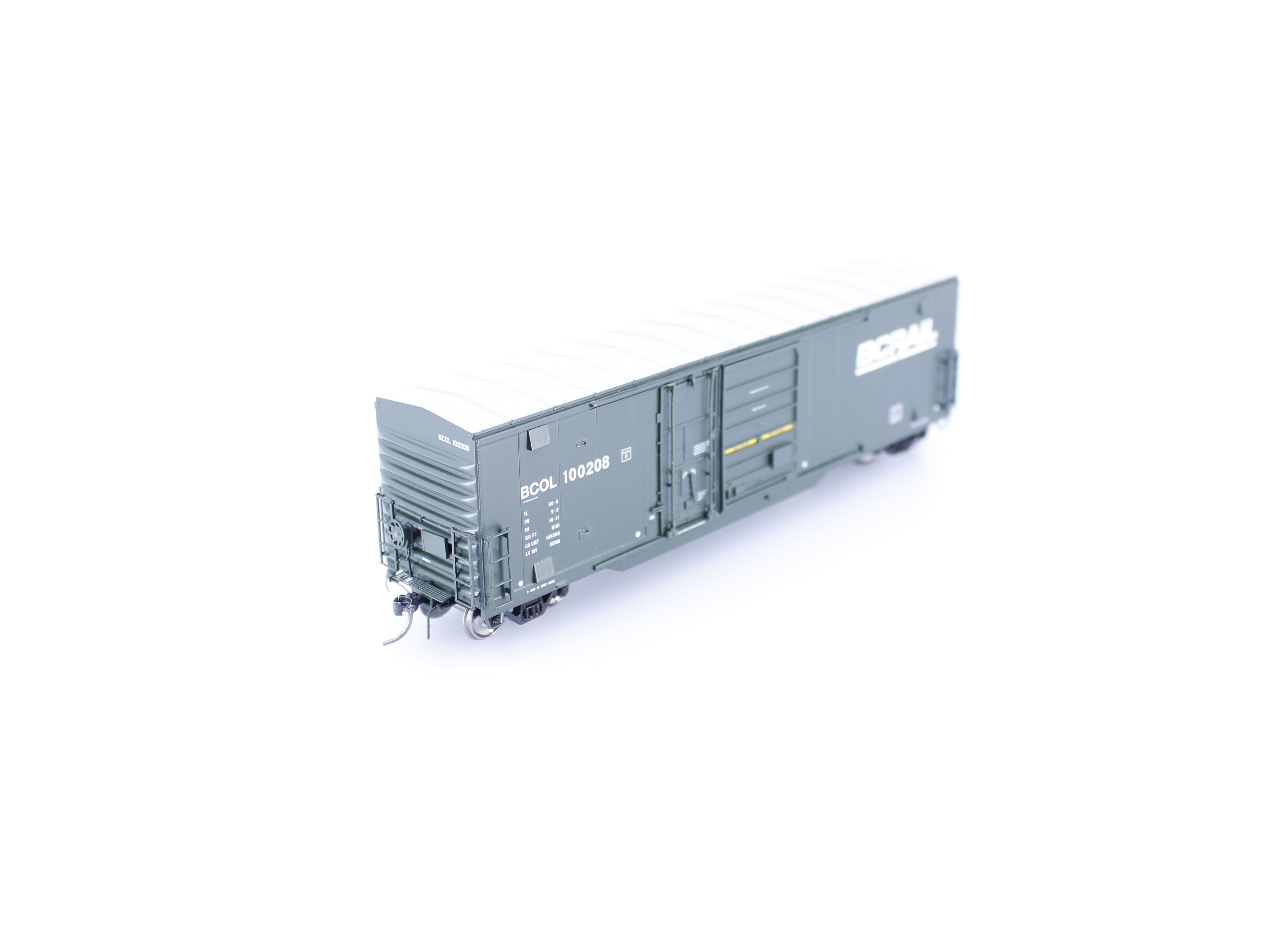 North American Railcar Corporation 113400100801 HO NSC 5092 cf Combo Door Boxcar BC Rail (BCOL) 100208