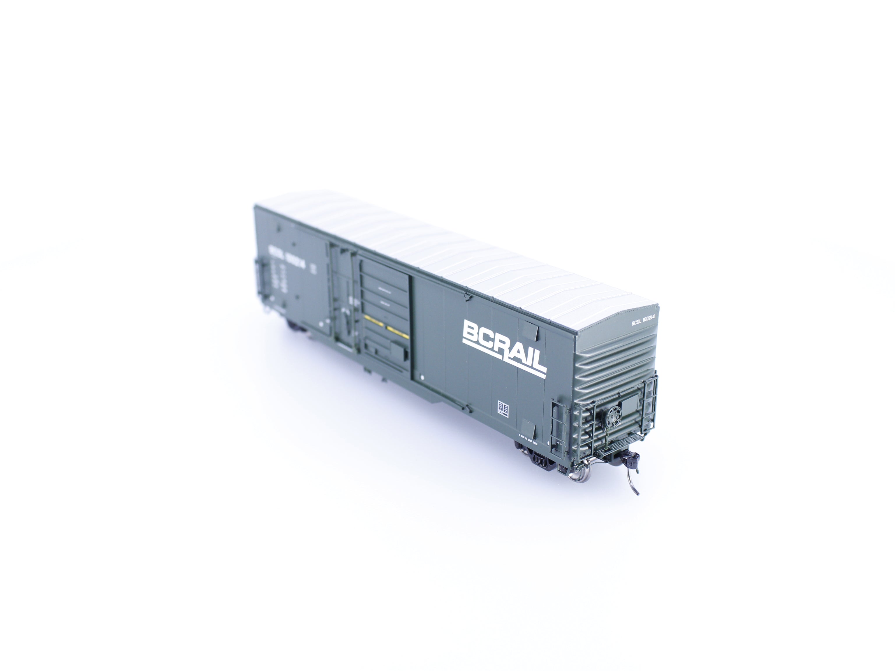 North American Railcar Corporation 113400100802 HO NSC 5092 cf Combo Door Boxcar BC Rail (BCOL) 100214