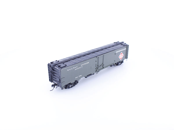 Iron Horse Models 15590 HO Railway Express Agency Gondola Painted Railway Express Agency (REX) 7196