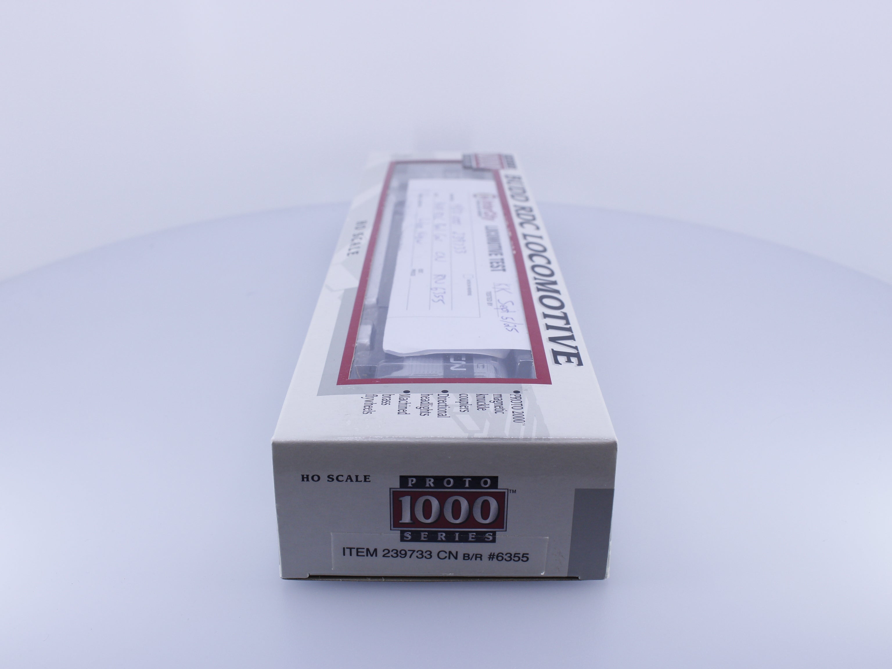 Proto 1000 239733 HO Budd RDC Rail Car Canadian National (CN) 6355 Analog DC