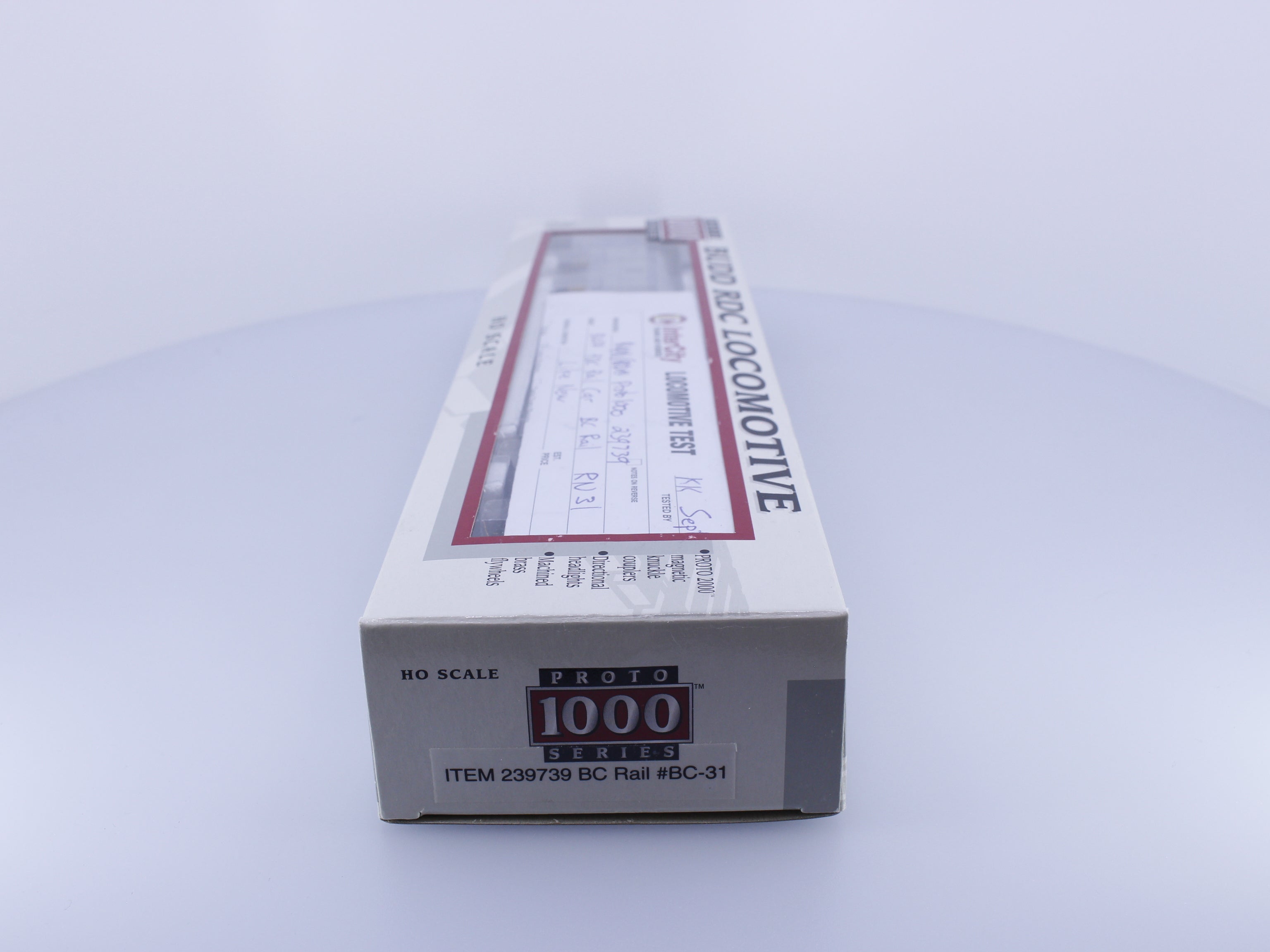 Proto 1000 239739 HO Budd RDC Rail Car BC Rail (BCOL) 31 Analog DC
