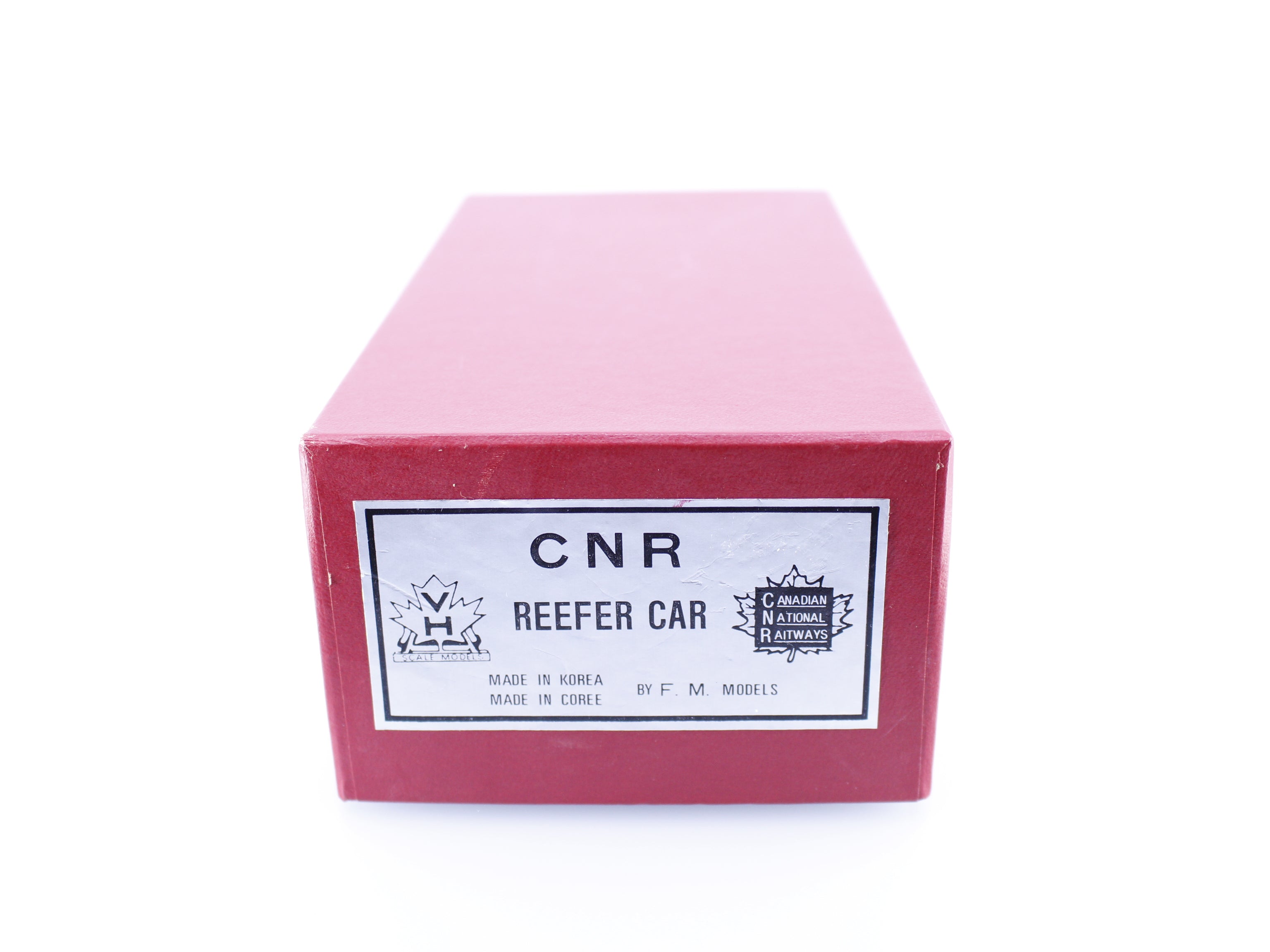 Van Hobbies/F M Models HO Brass CNR Steel Eight Hatch Reefer. Undec. (SS-203)